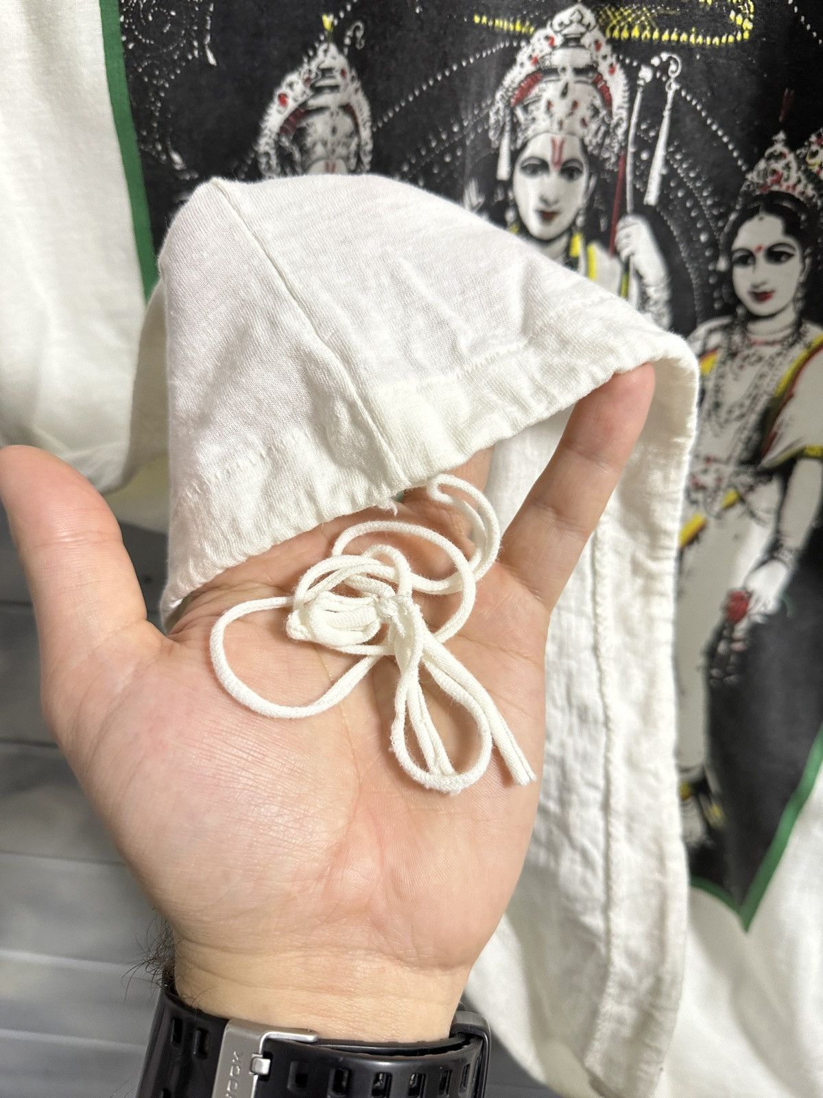Vintage Rare Vintage T-Shirt 1991 Pran Pratishtha Mahotsav Size US M / EU 48-50 / 2 - 5 Thumbnail