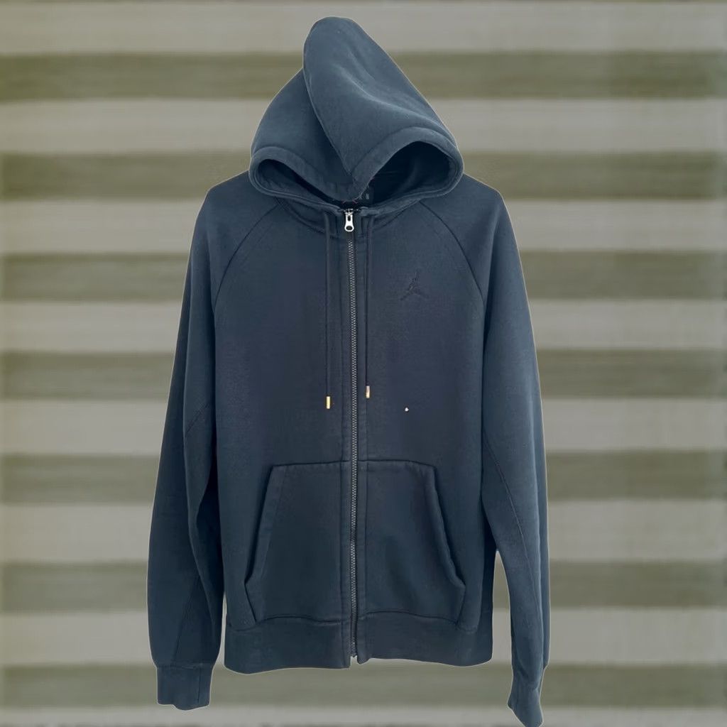 Jordan Brand Nike Men Air Jordan Wings Heavy Fleece Black Jacket Mhoodie Regular Size MEDIUM CD8733-010 Size US M / EU 48-50 / 2 - 1 Thumbnail