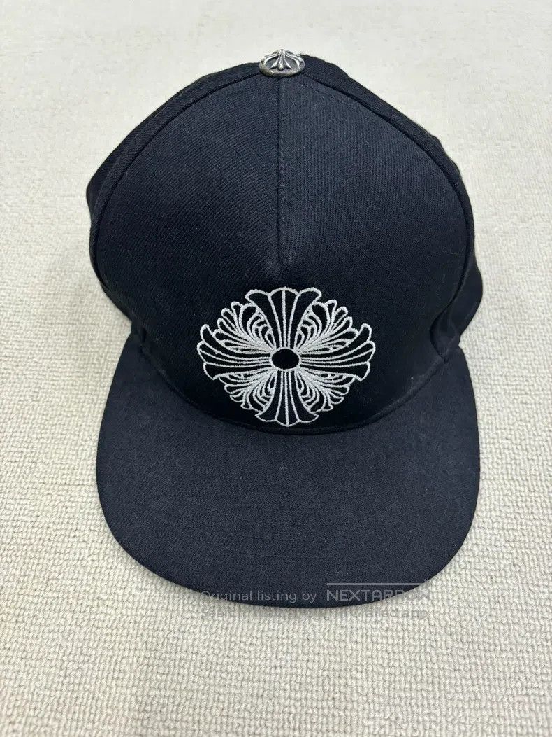 Chrome Hearts CHROME HEARTS Large Cross Silver Buckle Duckbill Cap Baseb Size ONE SIZE - 1 Thumbnail