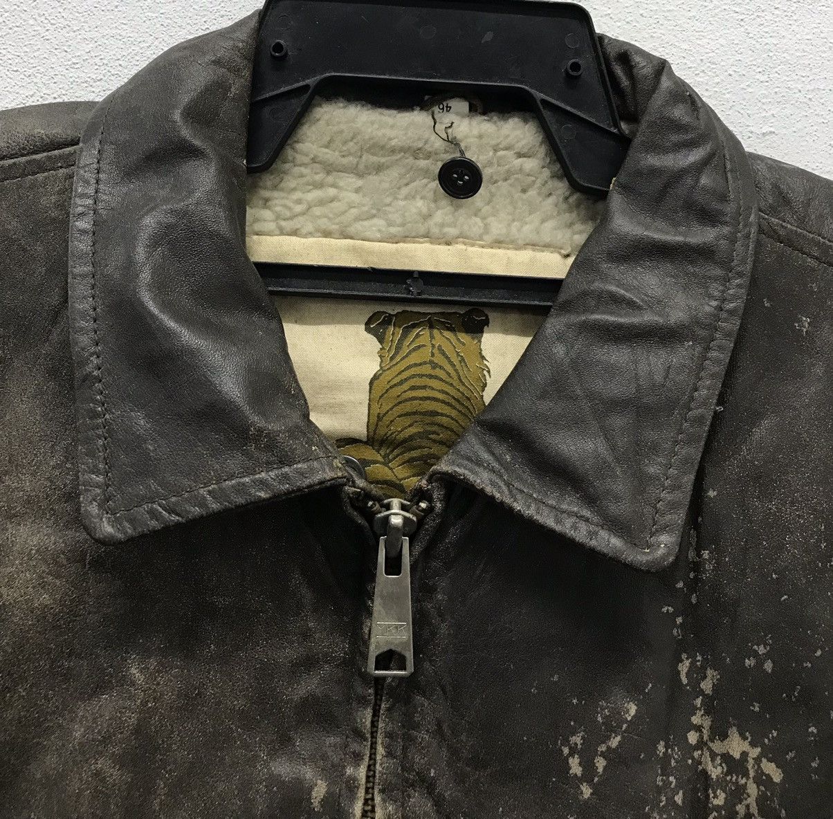 Le TIGRE × Vintage Vintage Le Tigre Envers Leather Jacket Size US M / EU 48-50 / 2 - 3 Thumbnail