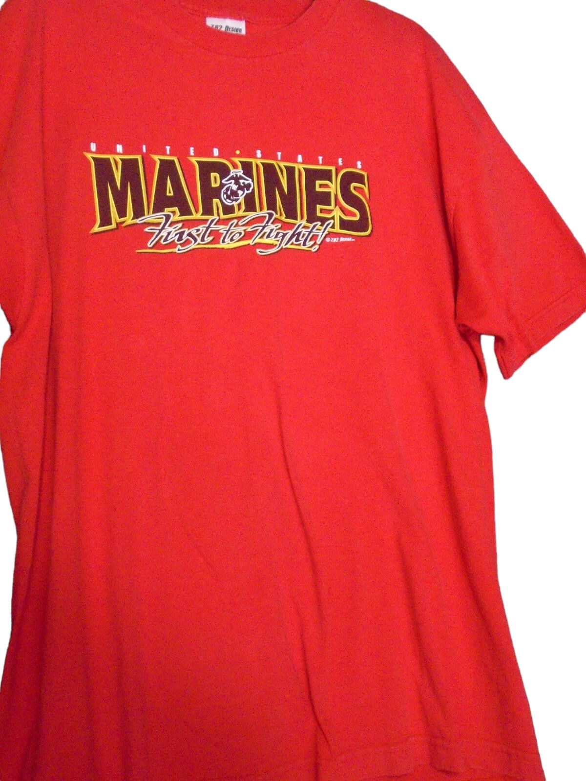 Other Marines Shirt Mens XL United States First To Fight Tee Size US XL / EU 56 / 4 - 1 Thumbnail