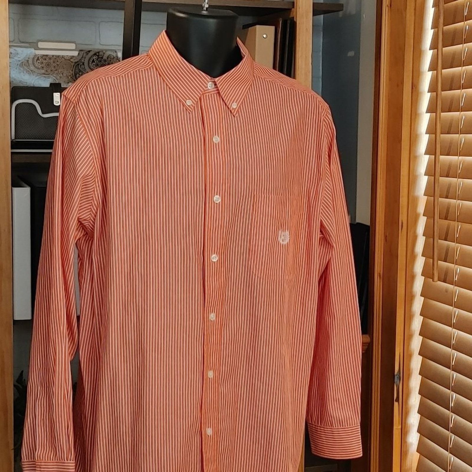 Chaps Men's Long Sleeve Button Down from Chaps Size US L / EU 52-54 / 3 - 8 Thumbnail