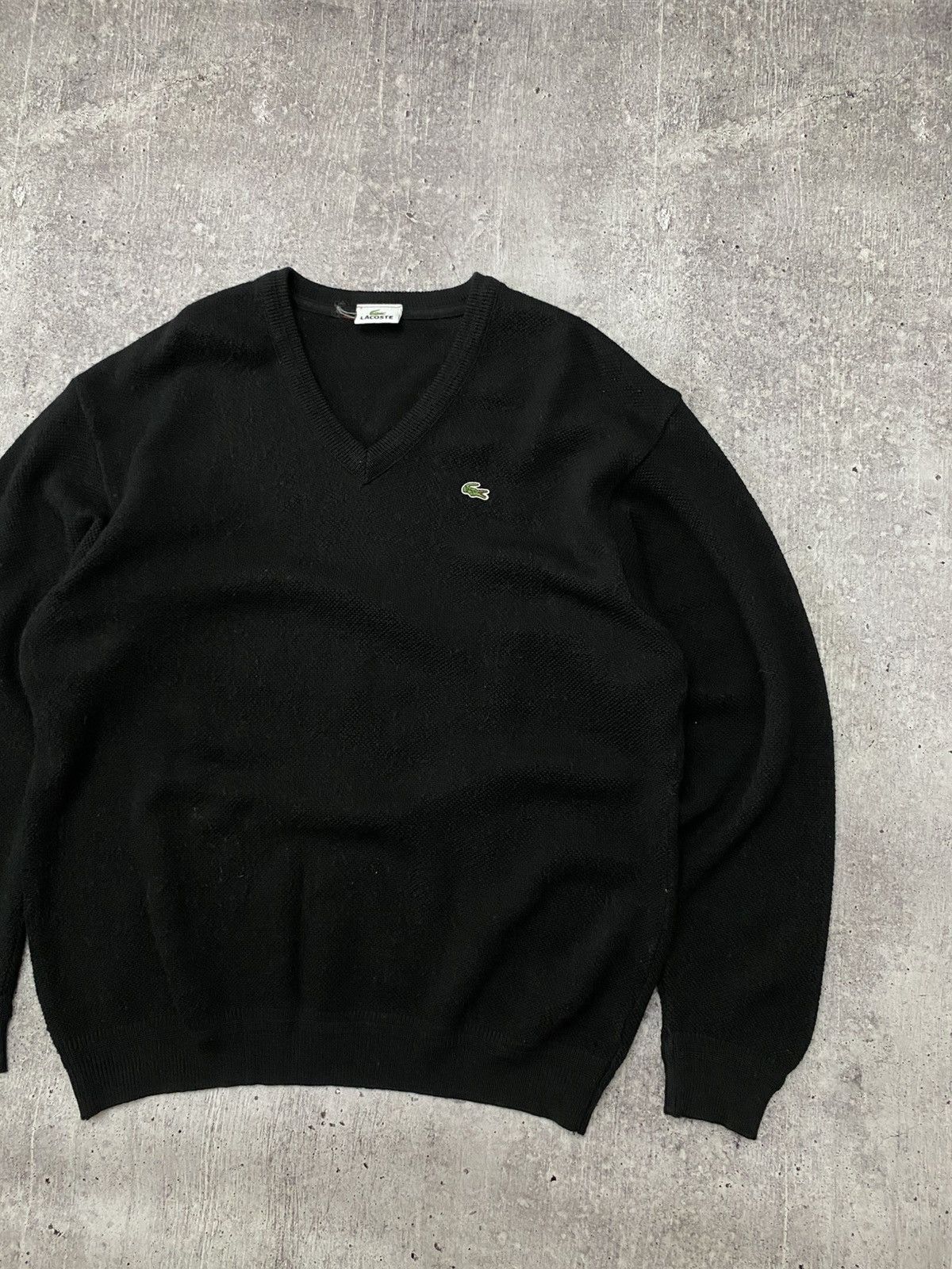 Lacoste × Vintage Lacoste vintage knit sweater Size US L / EU 52-54 / 3 - 4 Thumbnail