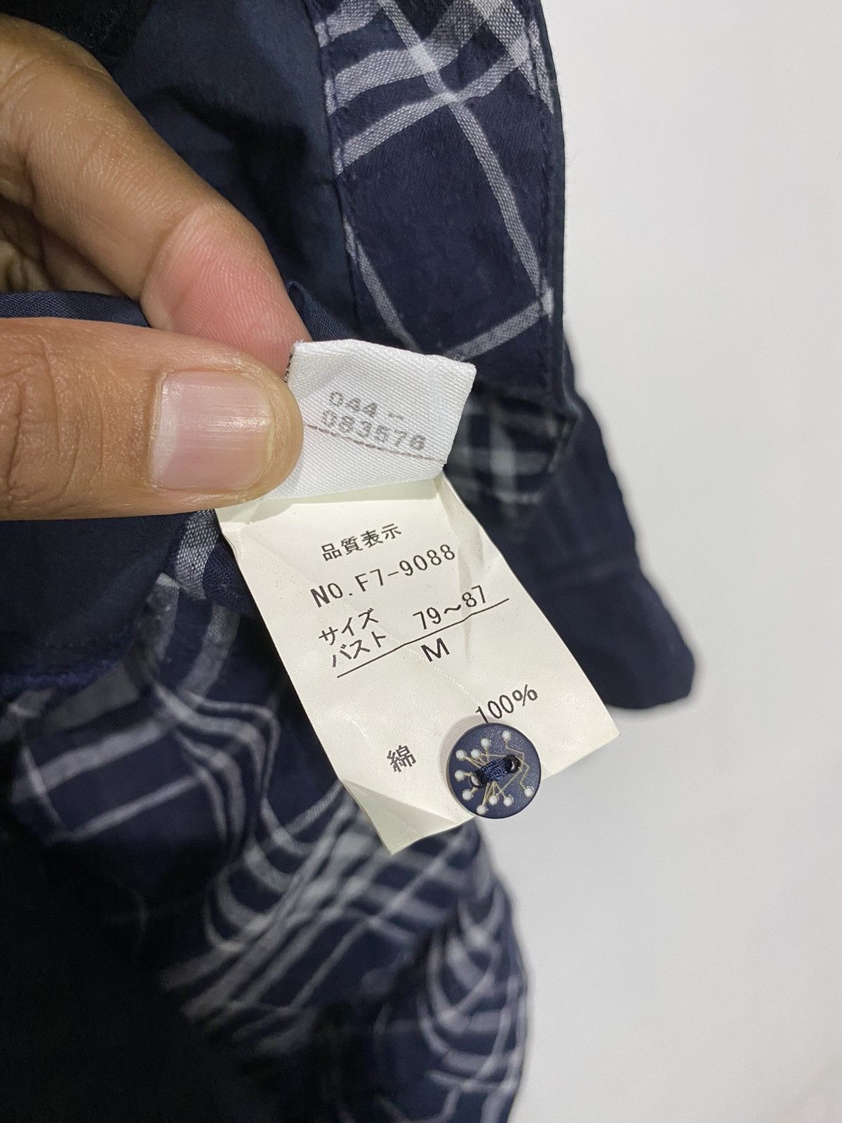 Japanese Brand × Marithe + Francois Girbaud Marithe Francois Girbaud long tartan button shirts Size US M / EU 48-50 / 2 - 14 Thumbnail
