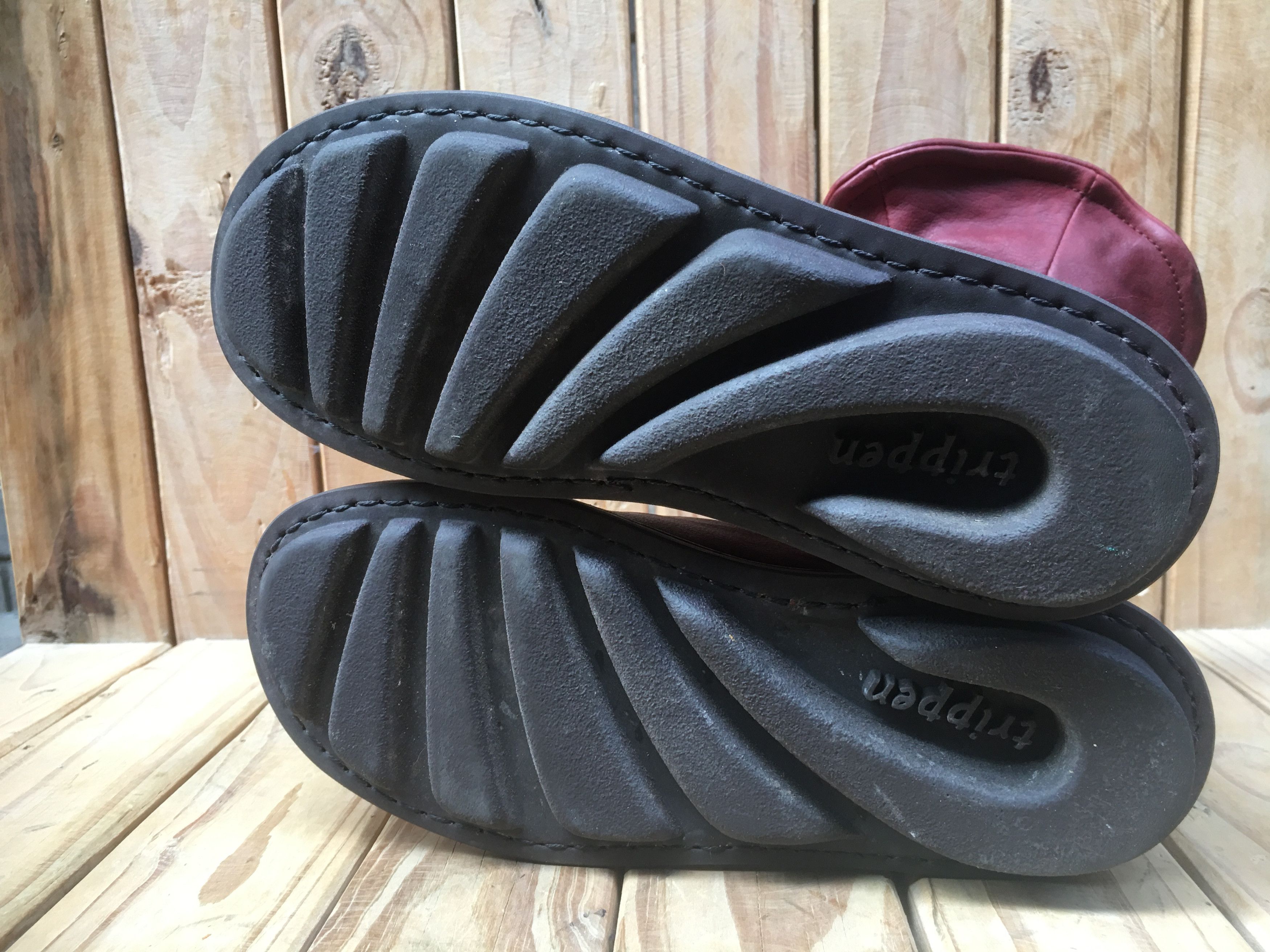 Trippen Women's Burgundy casual shoes size EUR 36 USA 6-6.5