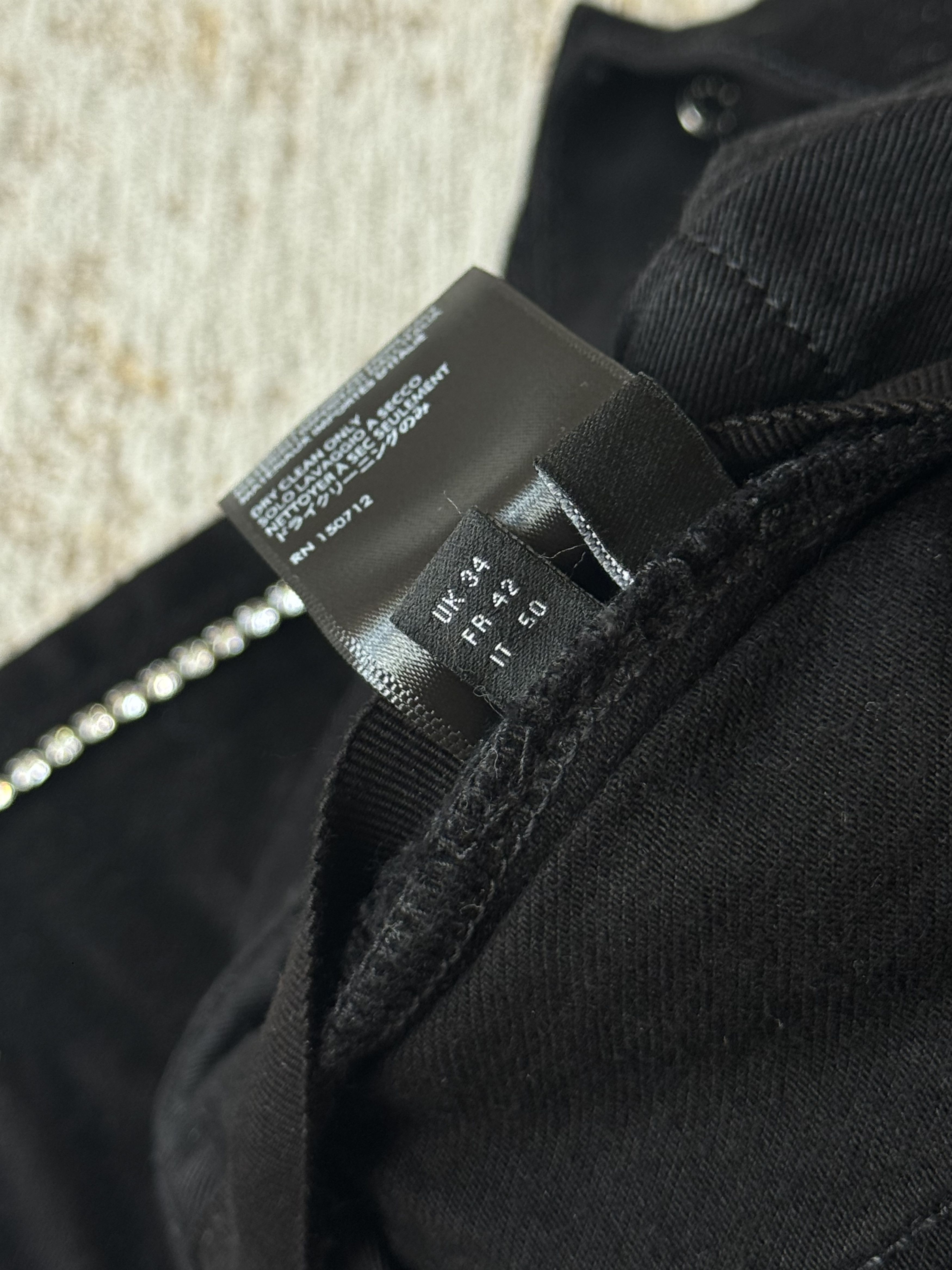 Amiri AMIRI CRYSTAL TRACK | SIZE 34 Size US 34 / EU 50 - 7 Thumbnail