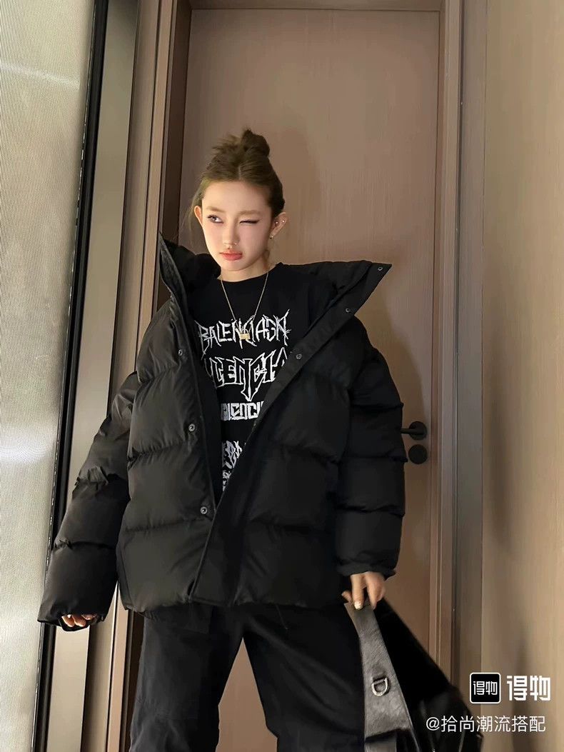 Balenciaga Balenciaga Graffiti down cotton-padded jacket coat Size US S / EU 44-46 / 1 - 6 Thumbnail