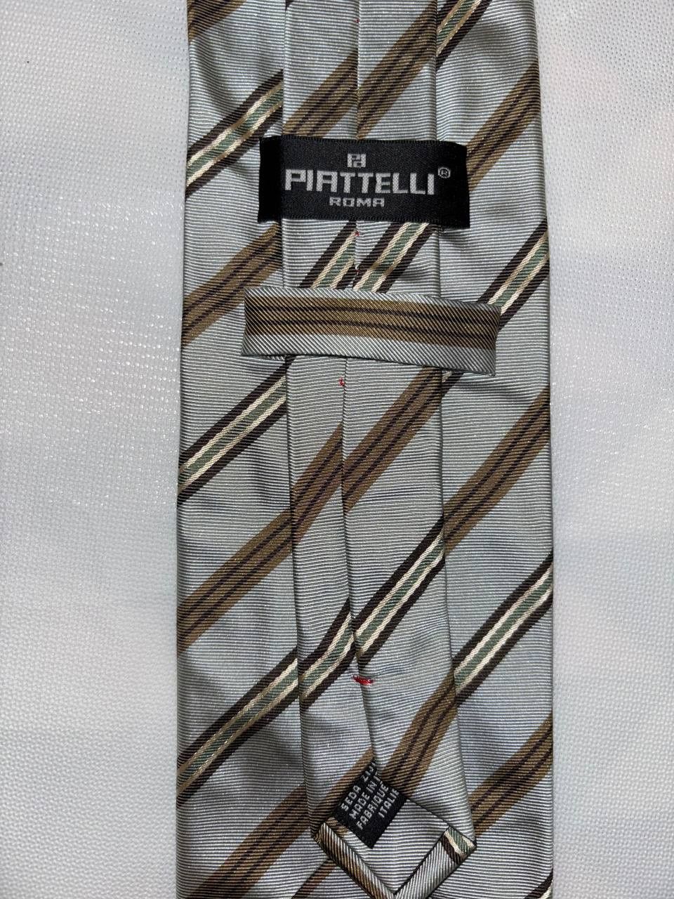 Piattelli PIATTELLI ROMA Vintage Men's tie, 100% silk, made in Italy Size ONE SIZE - 5 Thumbnail