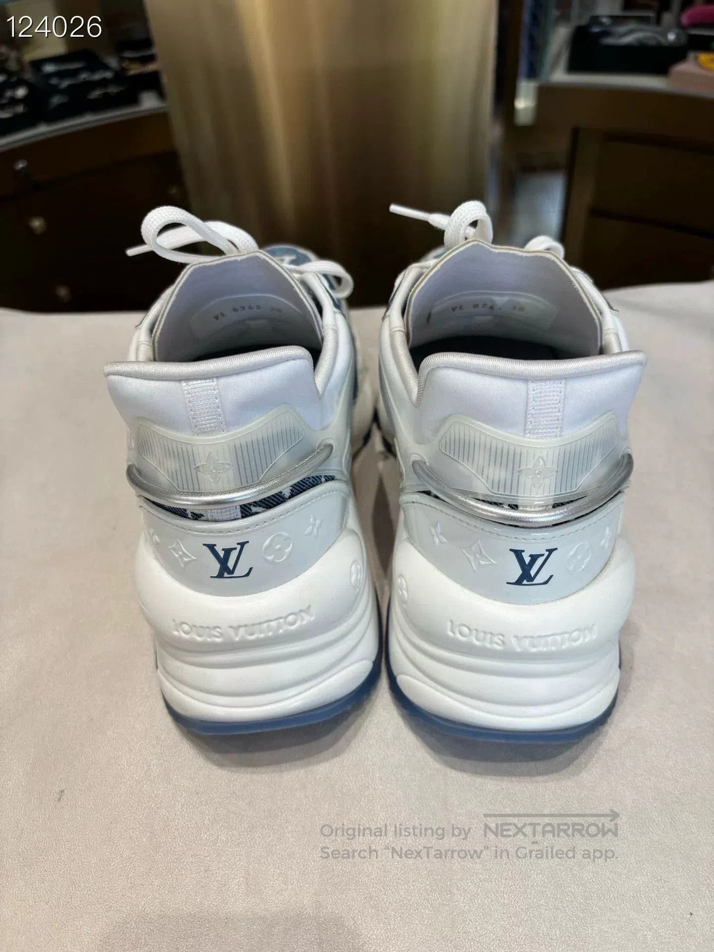 Louis Vuitton Louis Vuitton Blue Star Print Dad Shoes. Size US 7 / IT 37 - 4 Thumbnail