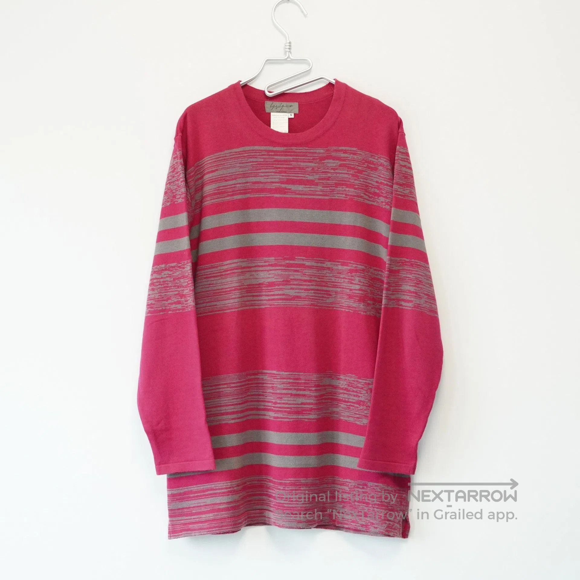 Yohji Yamamoto Yohji Yamamoto 94AW Ribbed Knit Sweater. Size US M / EU 48-50 / 2 - 1 Thumbnail