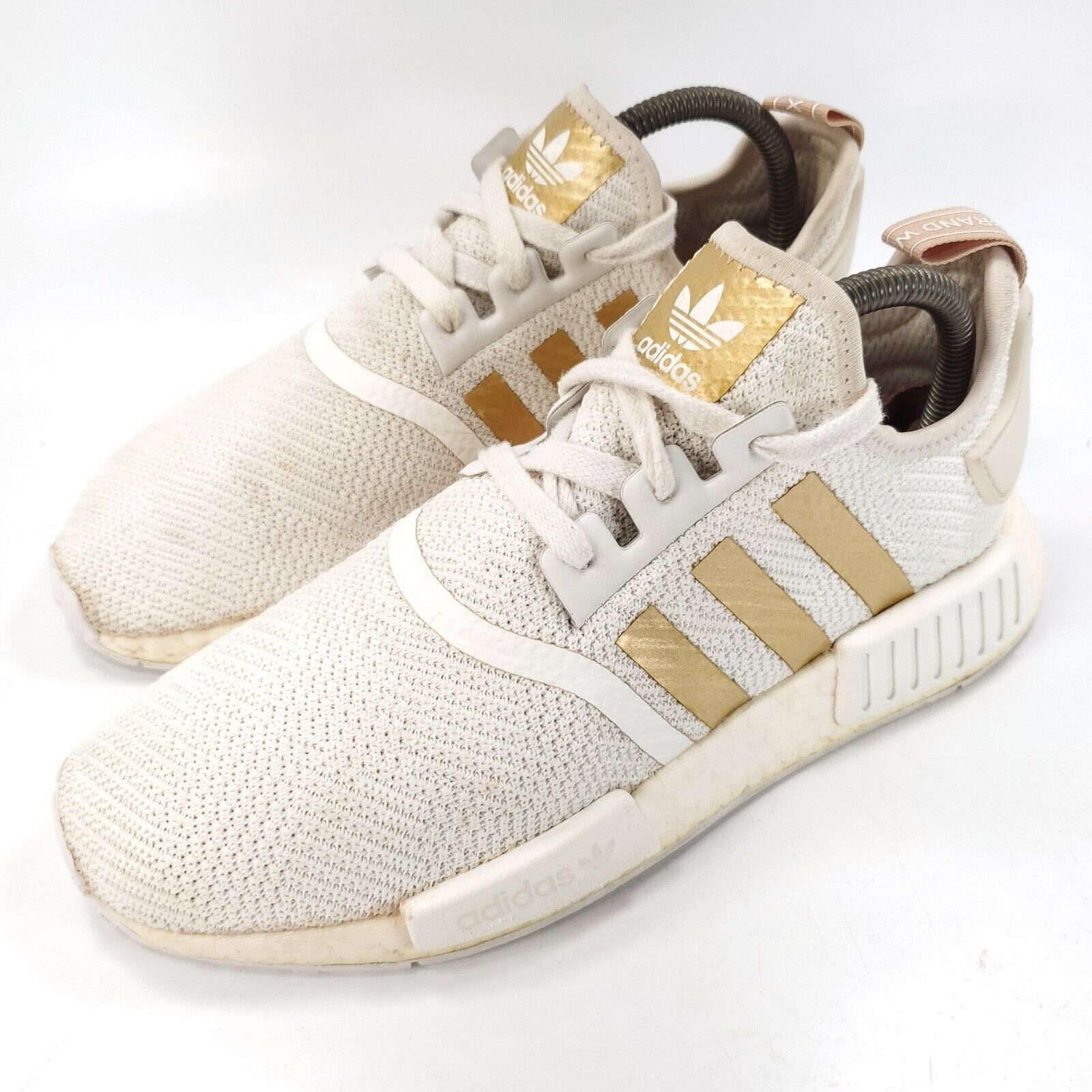 adidas gazelle silver green womens adidas NMD_R1 Strap Shoes - Women's - Cloud White / Lucid Blue
