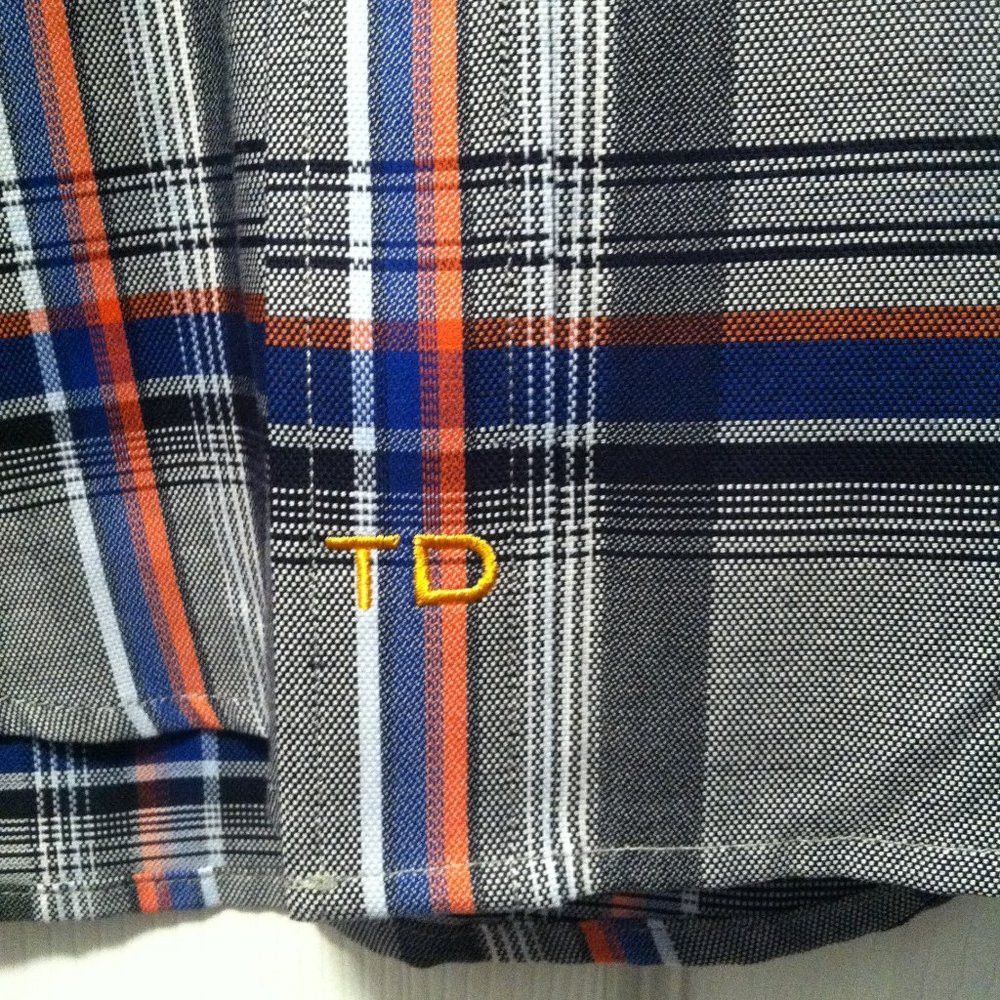 Thomas Dean THOMAS DEAN MENS NEW GRAY 100%COTTON CASUAL SHIRT SIZE: M Size US M / EU 48-50 / 2 - 9 Thumbnail