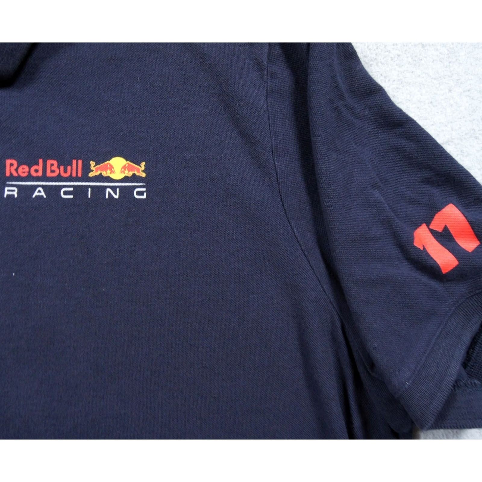 Puma VINTAGE Red Bull Shirt Mens XXL Blue Puma Polo Sergio Perez #11 Motorsport Formula 1 Size US XXL / EU 58 / 5 - 3 Thumbnail