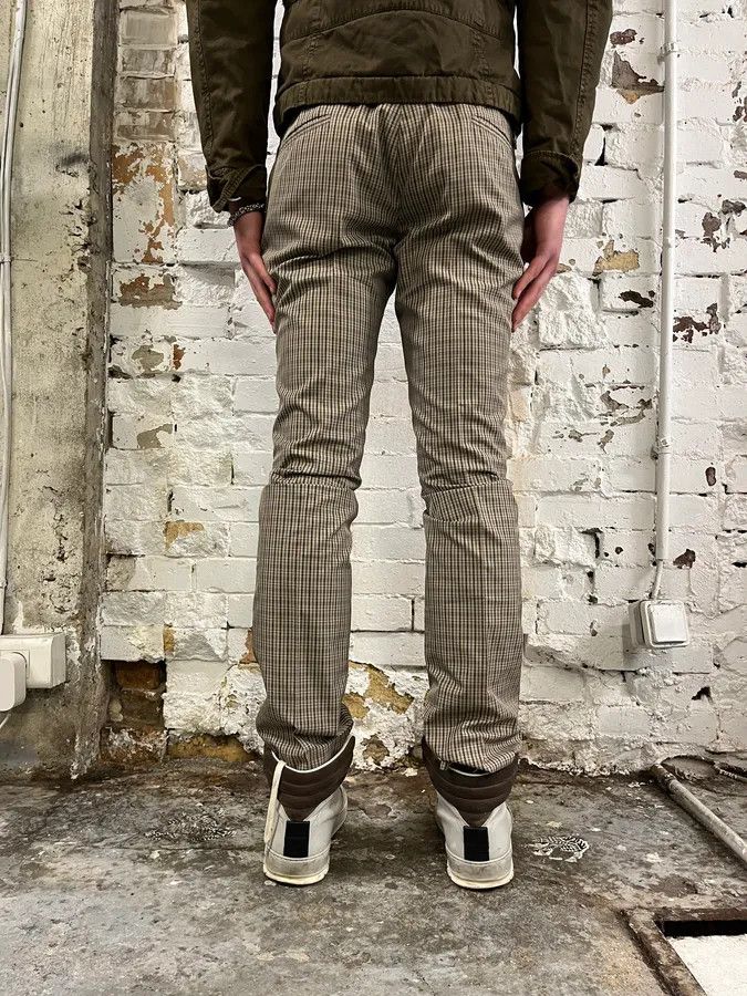 Gucci 2000s Gucci Beige Classy Checkered Tailored Pants Size US 31 - 4 Thumbnail