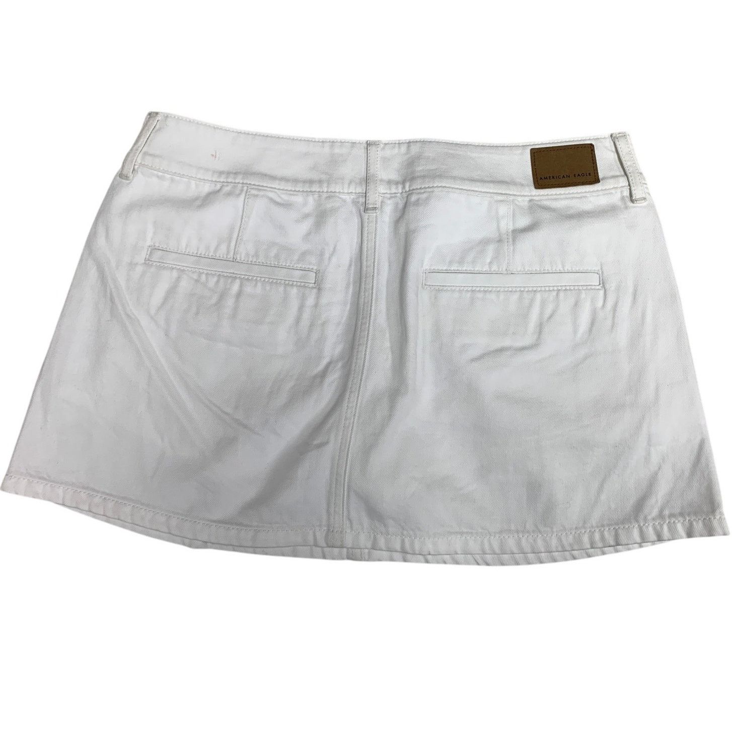 American Eagle Outfitters New American Eagle Womens Size 8 Mini Denim Skort Size 30" / US 8 / IT 44 - 2 Thumbnail