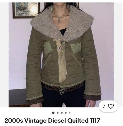 Diesel Diesel Y2K Quilted Jacket Size L / US 10 / IT 46 - 2 Thumbnail