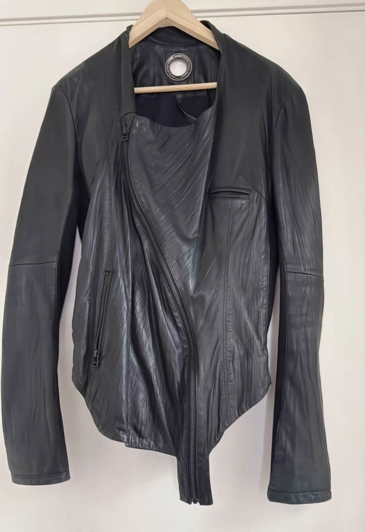 Delusion Delusion Men's Leather Jacket Size US M / EU 48-50 / 2 - 1 Thumbnail