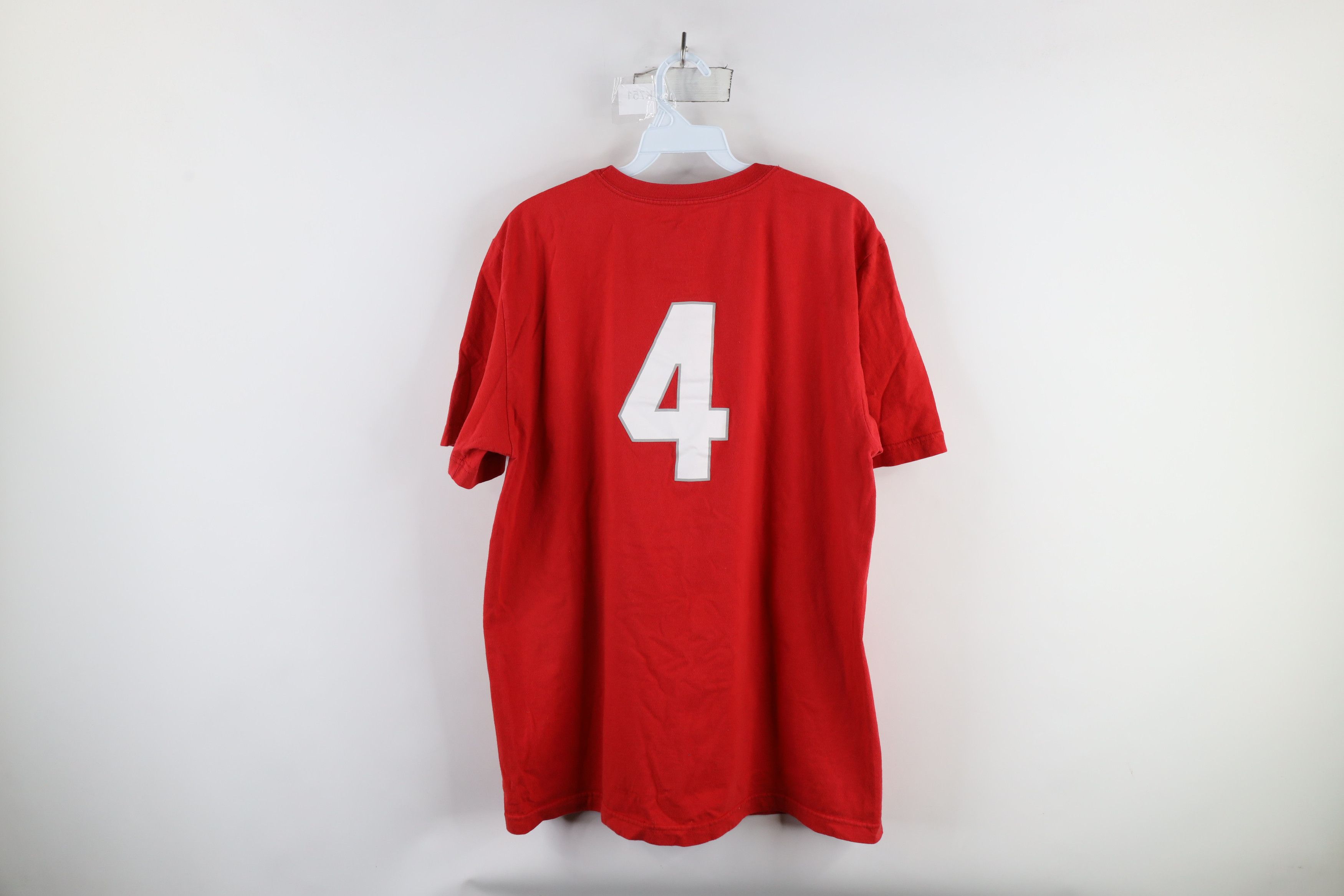 Nike × Vintage Vintage Nike Out Ohio State University Jersey T-Shirt #4 Size US L / EU 52-54 / 3 - 11 Thumbnail