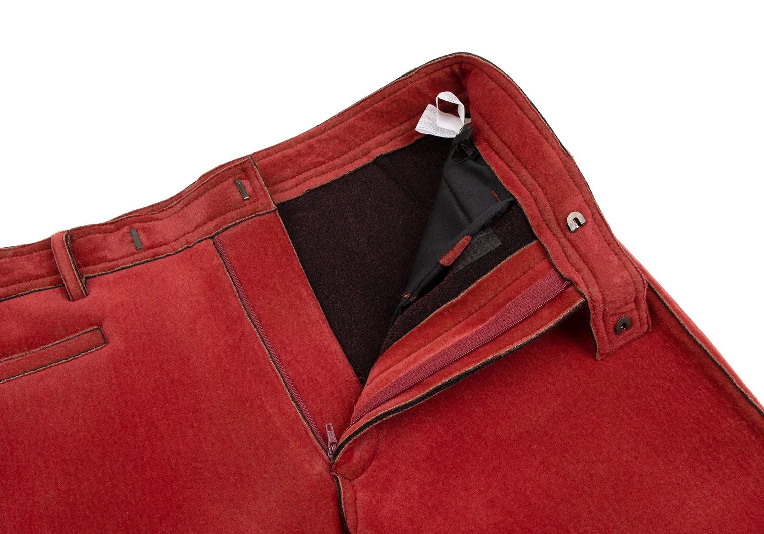 Jean Paul Gaultier Nylon Pants in Red Size 48 Size US 32 / EU 48 - 3 Thumbnail