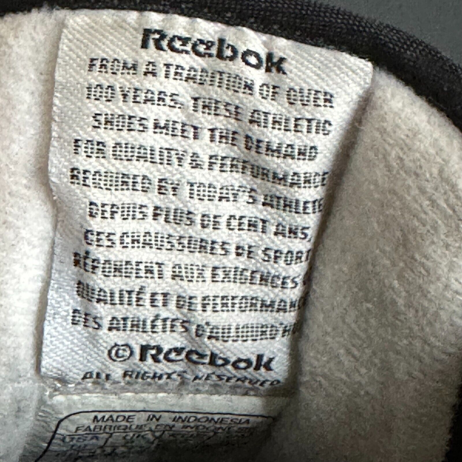 Reebok REEBOK "soulja" Classic White Leather w/Blue Mens Sz10 *RARE Size US 10 / EU 43 - 7 Thumbnail