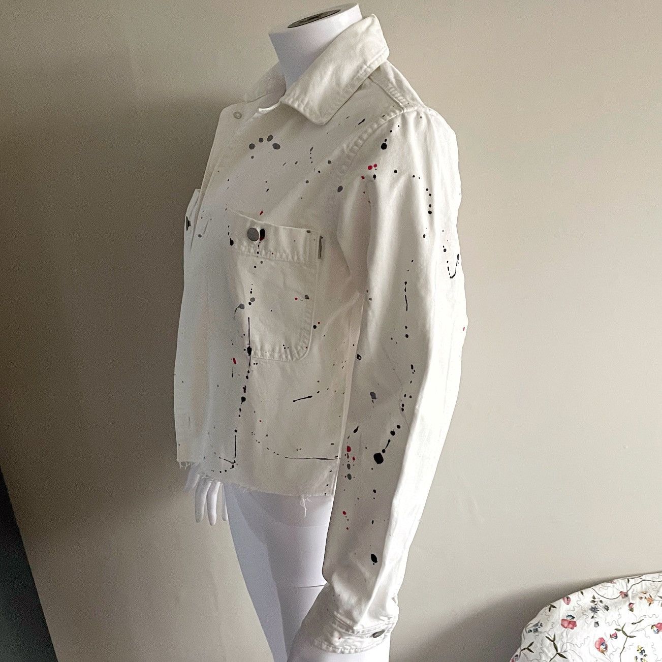 Carhartt Carhartt WIP Distressed Denim Painters Jacket Size US XS / EU 42 / 0 - 2 Thumbnail