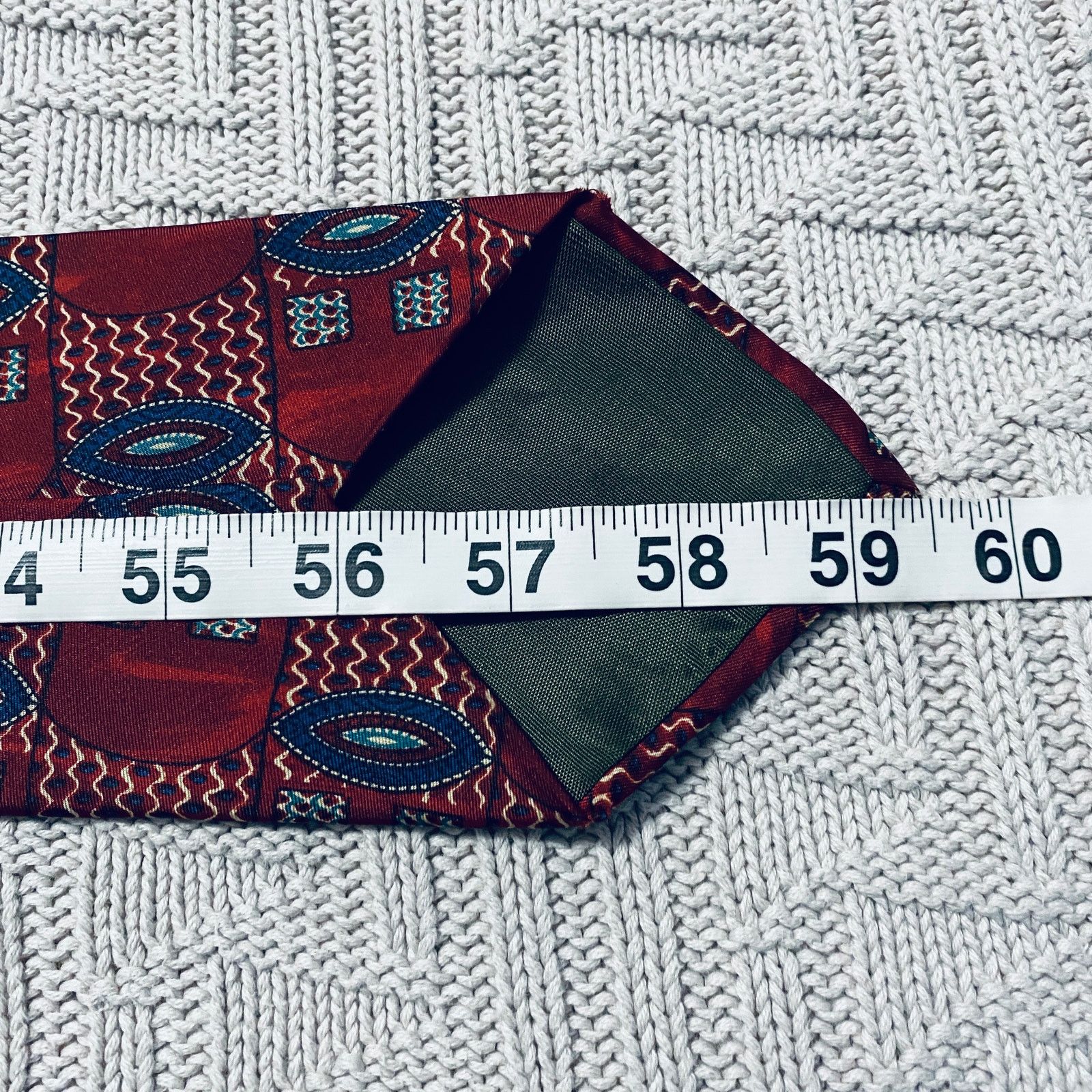 Ralph Lauren Ralph Lauren red abstract silk tie Size ONE SIZE - 4 Thumbnail