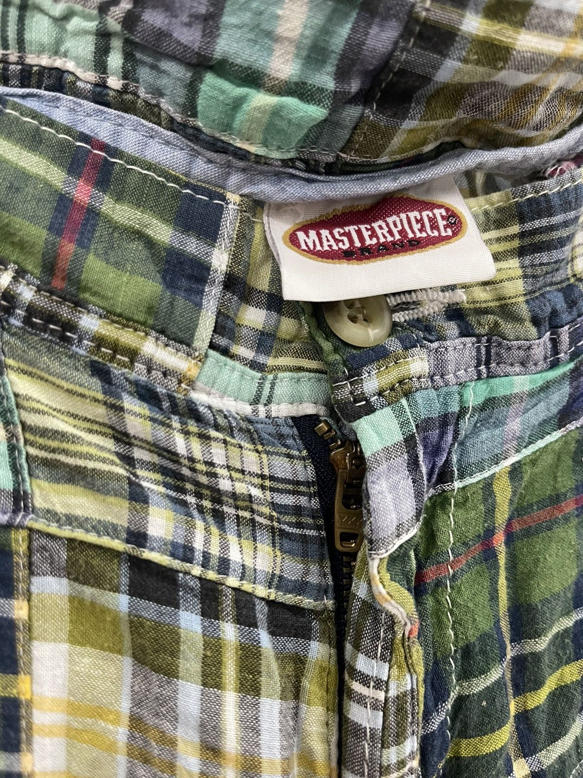 Kapital × MasterPiece Masterpiece Patchwork Short Pant Size US 38 / EU 54 - 5 Thumbnail