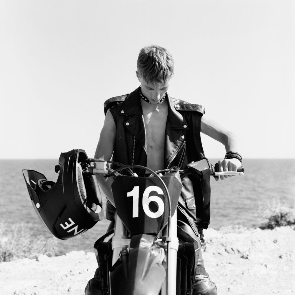 Celine CELINE BY HEDI SLIMANE 22SS RUNWAY BIKER LEATHER VEST Size US S / EU 44-46 / 1 - 7 Thumbnail