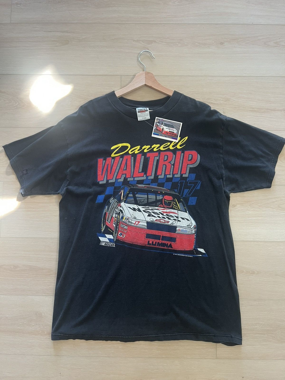 NASCAR 1994 vintage nascar darrell waltrip shirt size xl Size US XL / EU 56 / 4 - 1 Thumbnail
