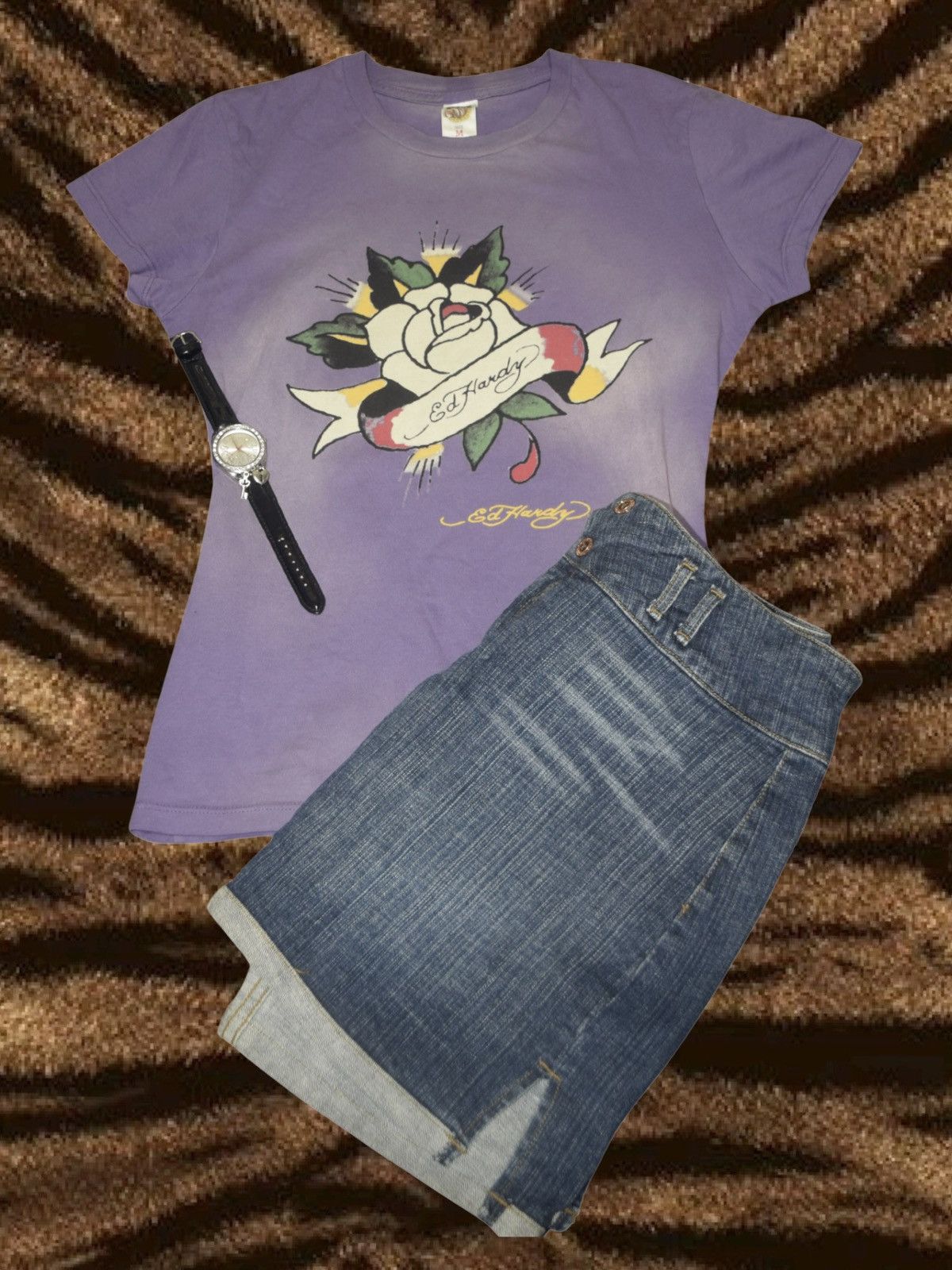 Ed Hardy ED HARDY • T-SHIRT Size M / US 6-8 / IT 42-44 - 1 Thumbnail