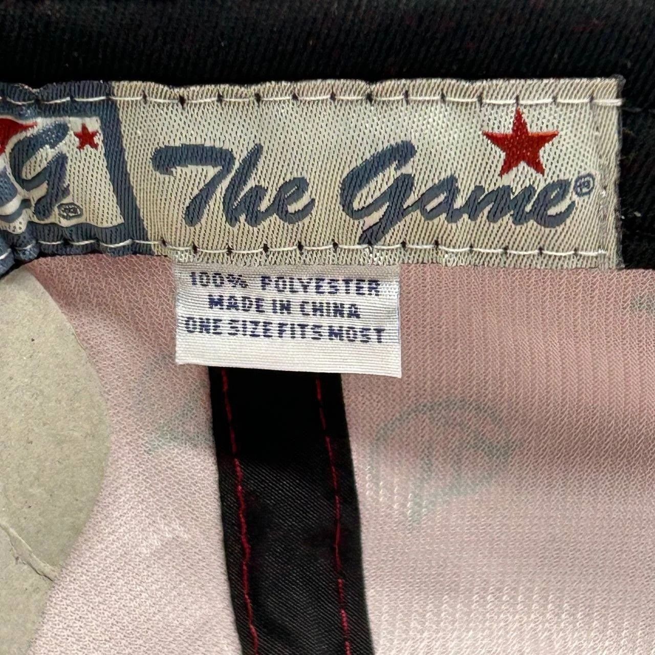 The Game Reynolds Hat Men White Black Red The Game Strap Back Cap New Size ONE SIZE - 7 Thumbnail