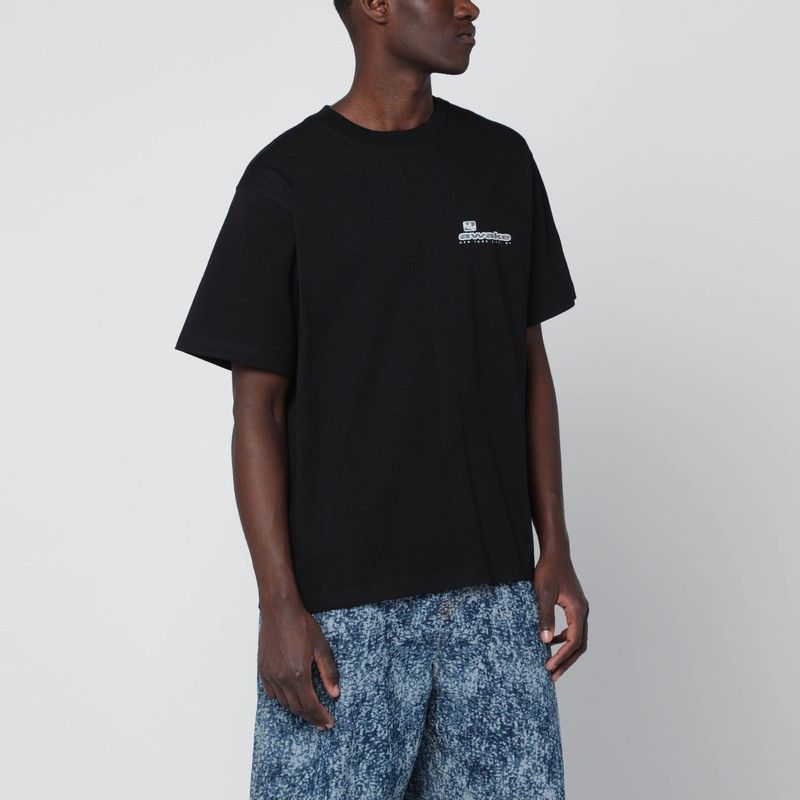 Awake NY Awake Ny Black Cotton T-Shirt With Logo Size US S / EU 44-46 / 1 - 1 Thumbnail