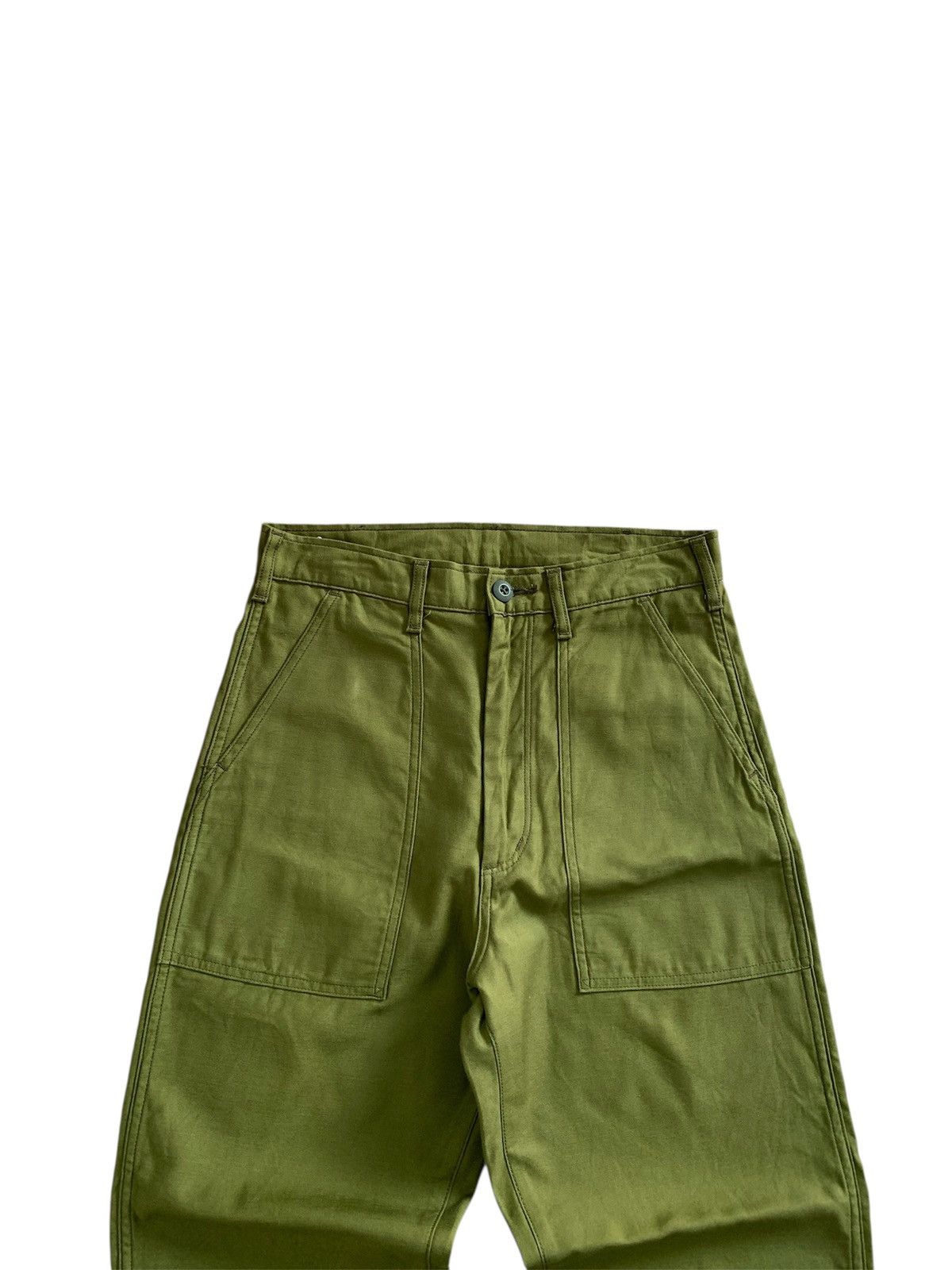 Japanese Brand GungHo USA Military Sateen 107-OG Trousers Size US 30 / EU 46 - 3 Thumbnail