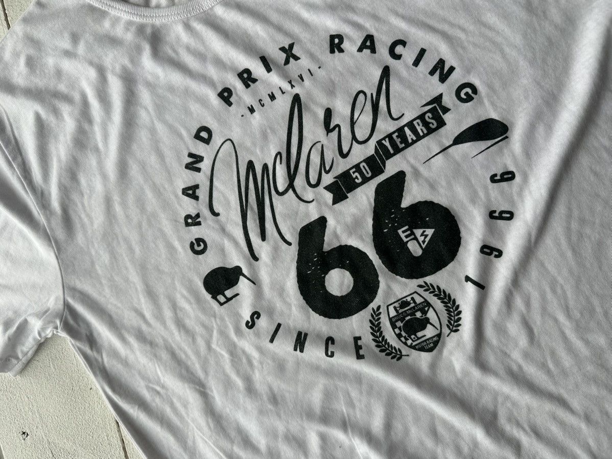 Other 🚨RACING MCLAREN OFFICIAL 50YEARS SPORT TEE MEN Size US M / EU 48-50 / 2 - 3 Thumbnail