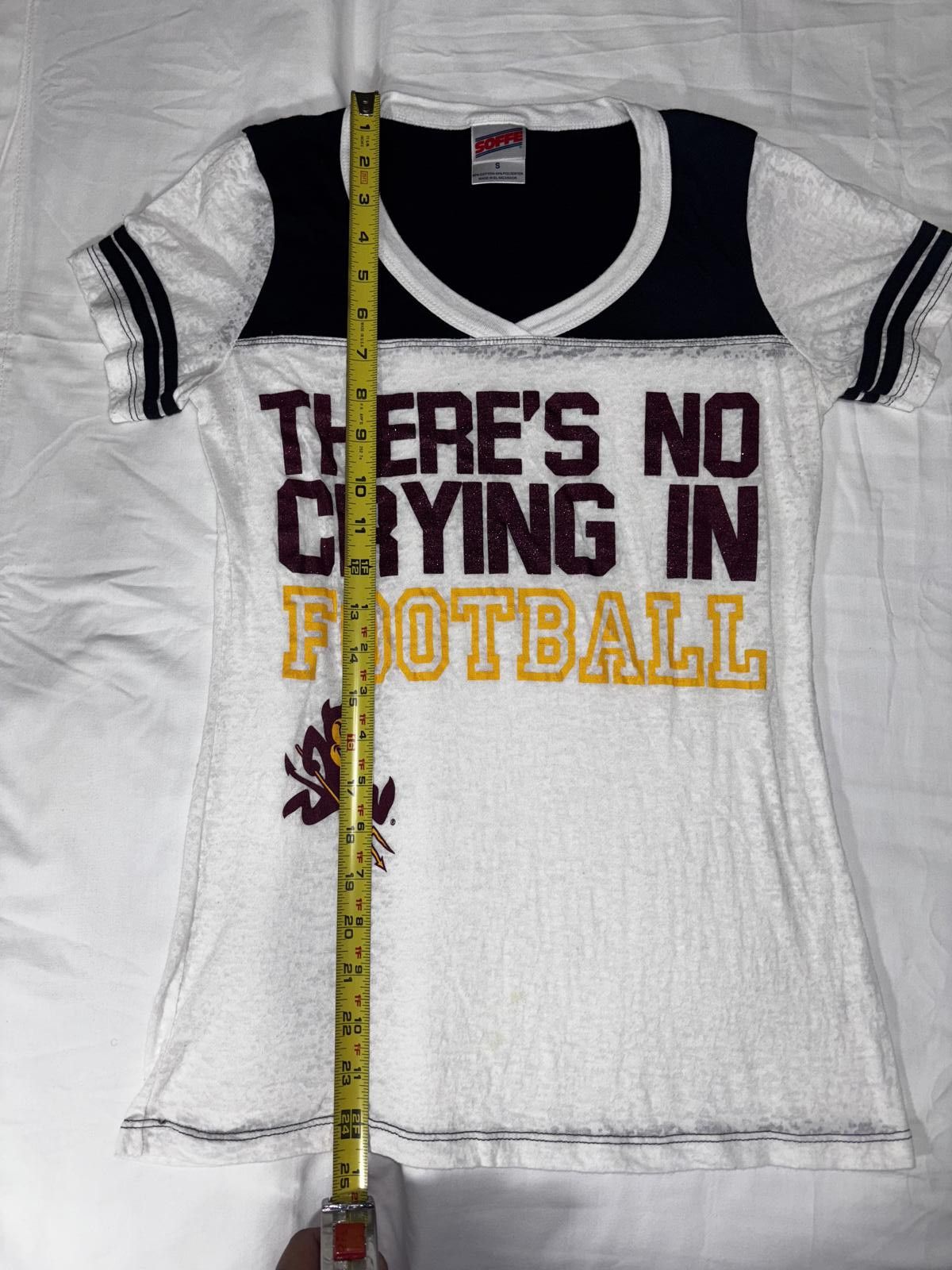 NASCAR Arizona State Sun Devils Football T-shirt Size S / US 4 / IT 40 - 8 Thumbnail