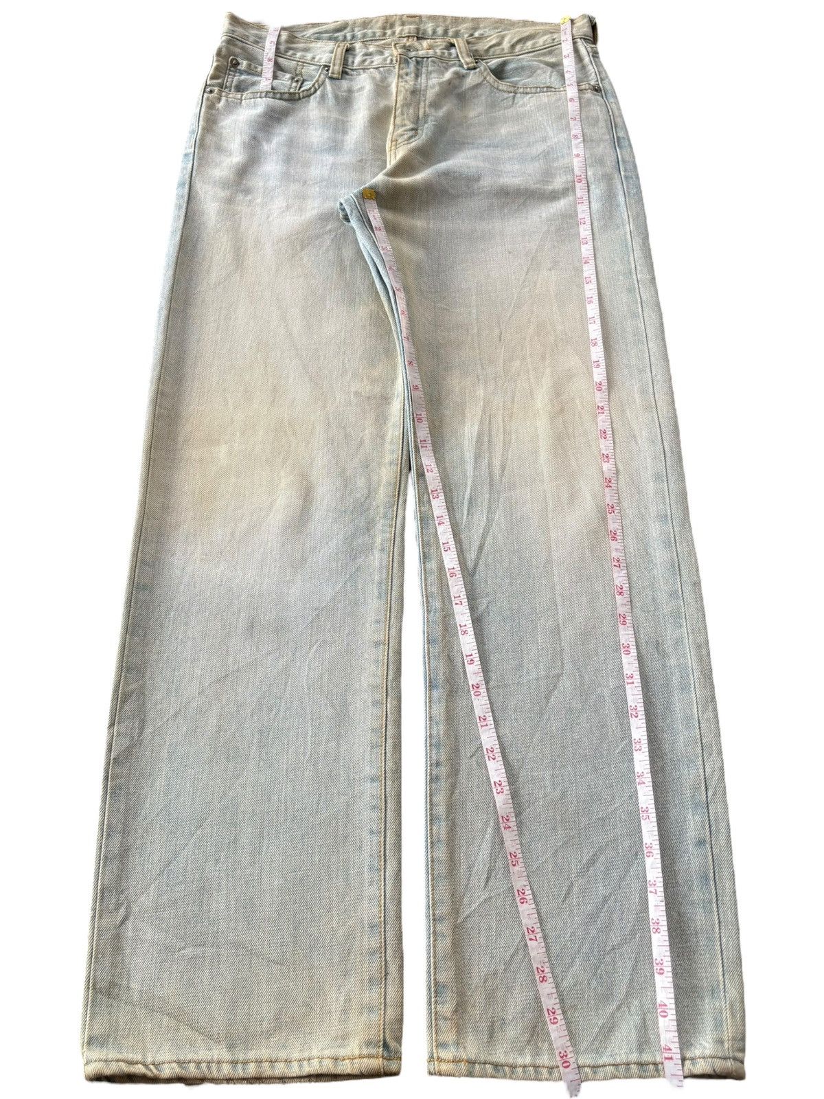 Uniqlo Vintage Japanese Uniqlo Light Mud Wash Loose Jeans Size US 33 - 6 Thumbnail