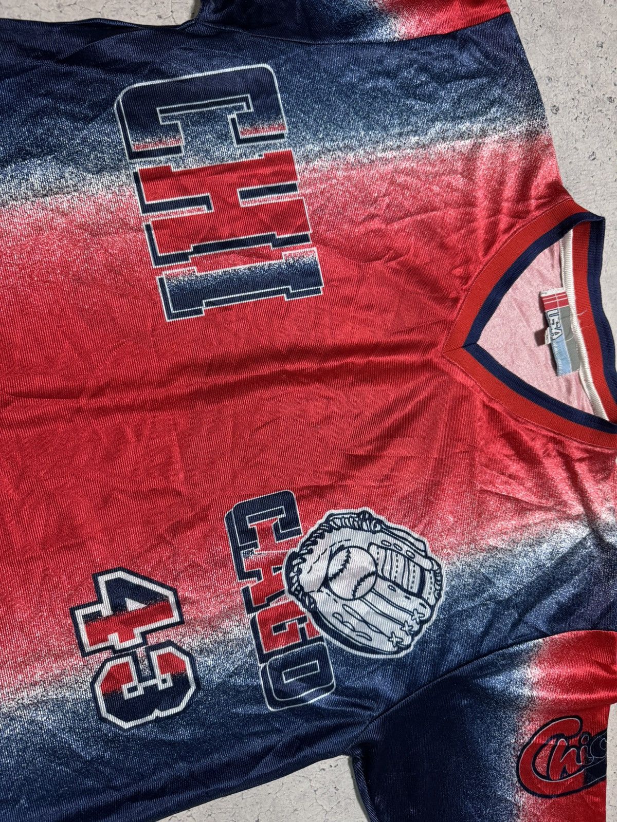 Vintage Chicago USA #43 Vintage Baseball Jersey Sports Tee MLB Size US M / EU 48-50 / 2 - 4 Thumbnail