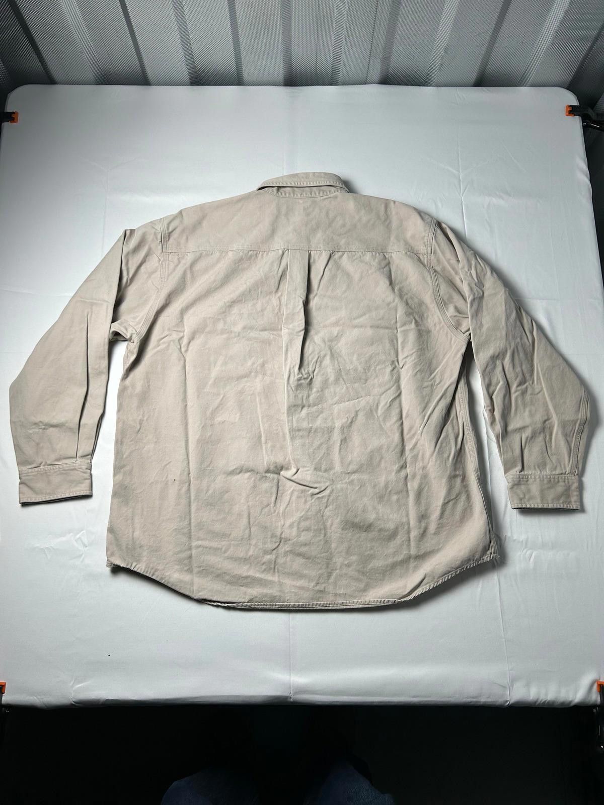 Carhartt Carhartt Pocket Shirt Heavyweight Overshirt Workwear Beige Size US XL / EU 56 / 4 - 9 Thumbnail