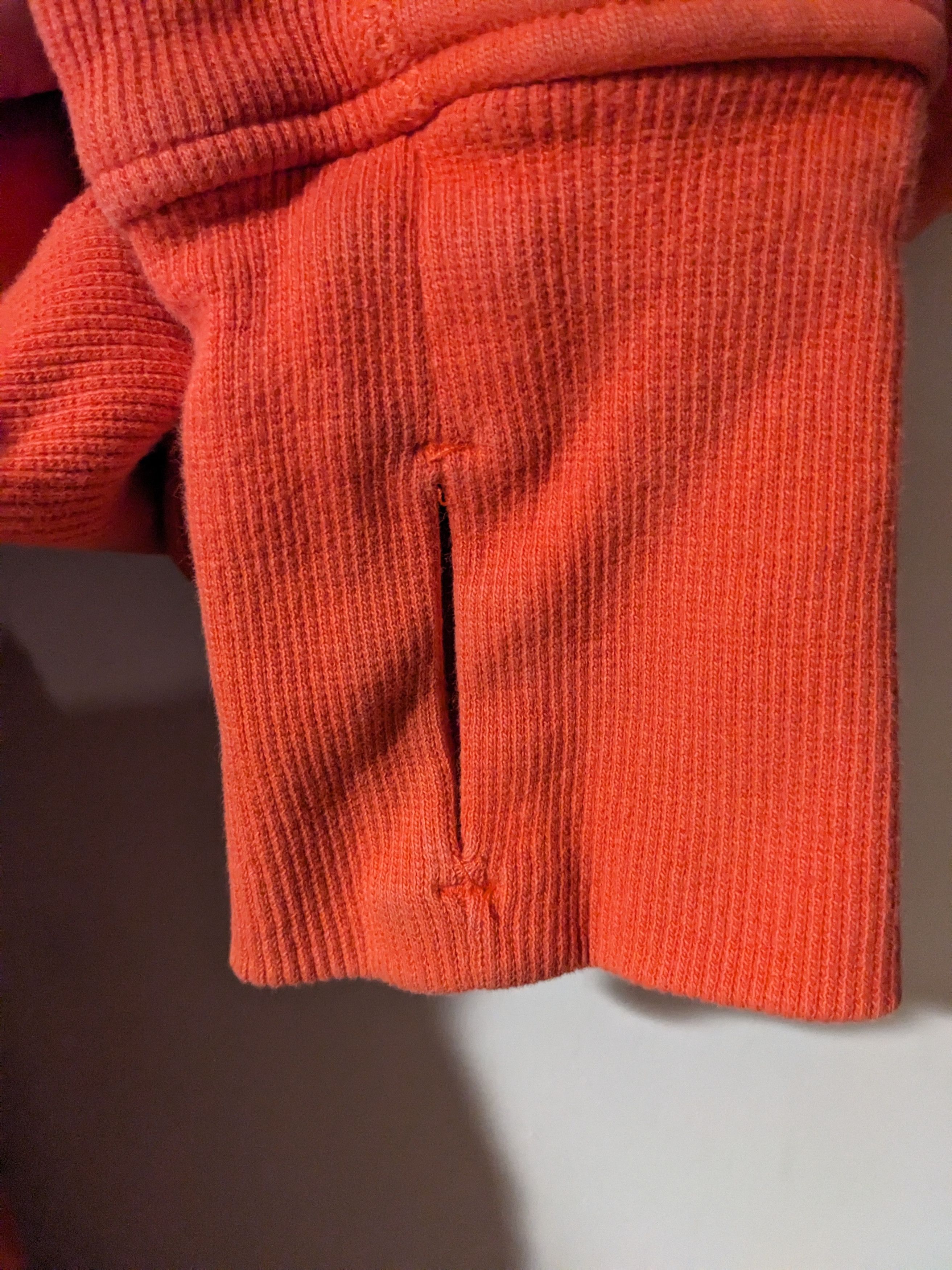 Lululemon Lululemon Omega Horseshoe Orange Peach Small Full Zip Hoodie Size S / US 4 / IT 40 - 4 Thumbnail