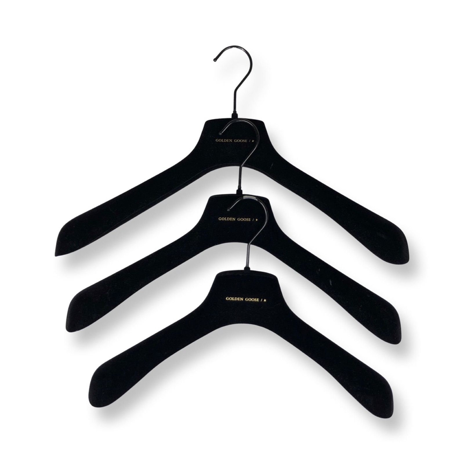 Golden Goose Golden Goose Logo Velour Hangers Size ONE SIZE - 1 Thumbnail