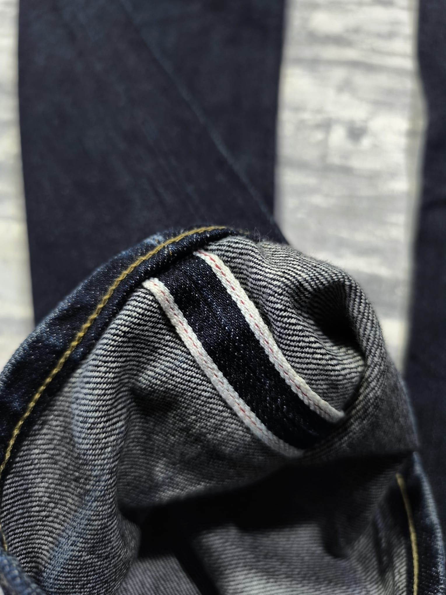 uniqlo selvedge denim jeans regular fit 34x34