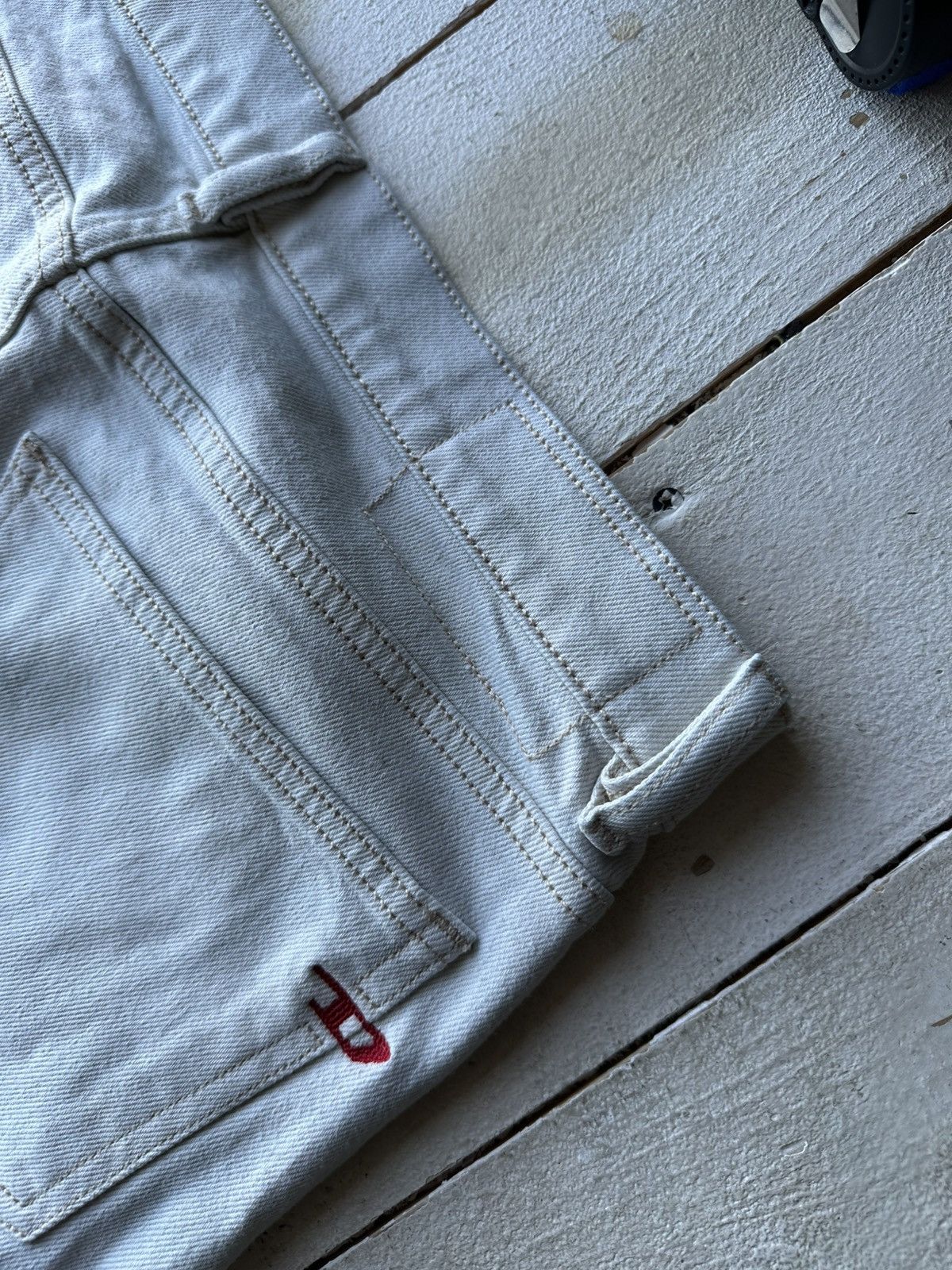 Diesel 🚨 RARE DIESEL MEN DENIM JEANS AVANT GARDE IFSIXWASNINE Y2K Size US 31 - 12 Thumbnail
