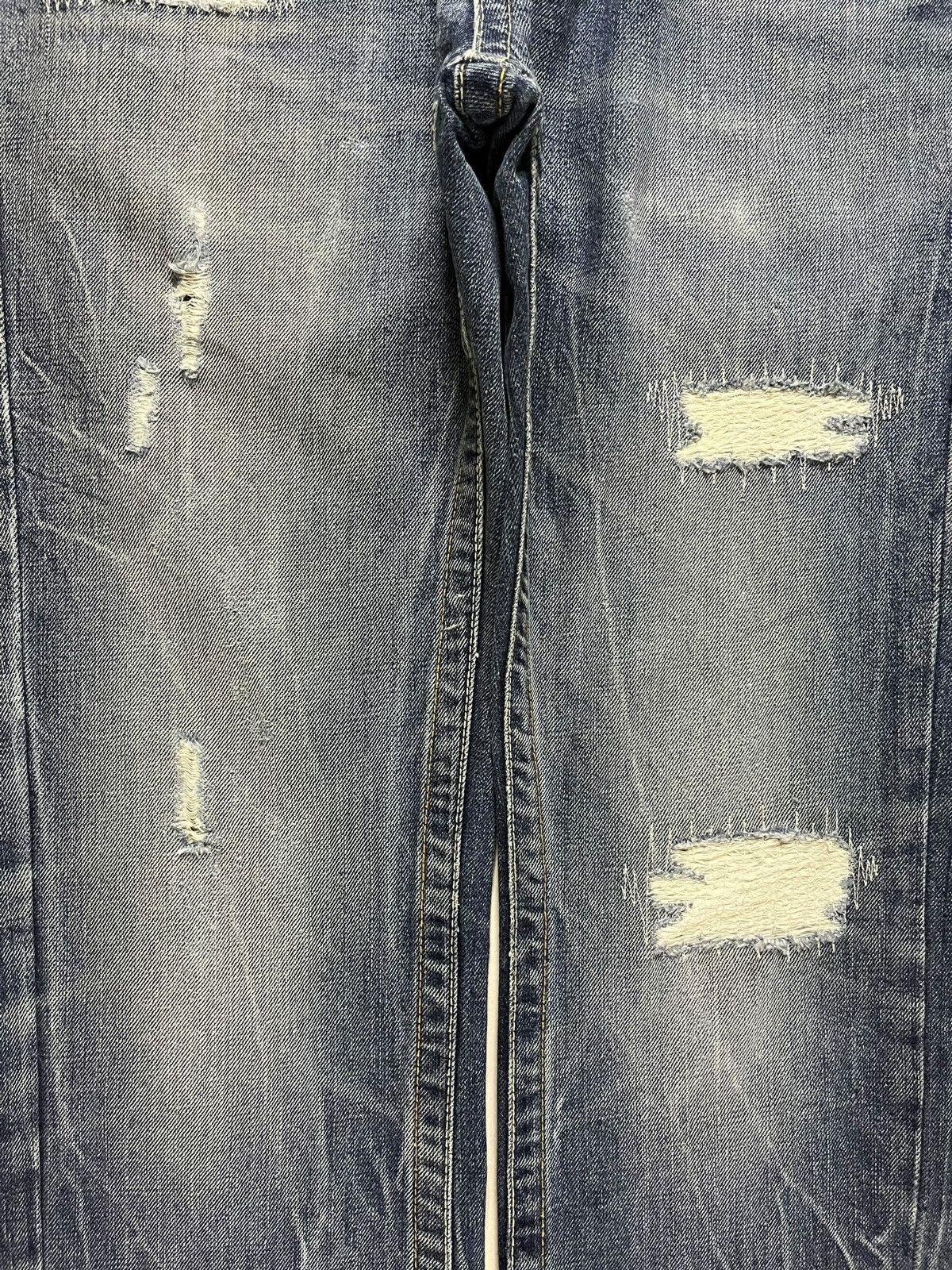 Japanese Brand Vintage Japanese Brand Patches Embroidery Distressed Jeans Size US 32 / EU 48 - 5 Thumbnail