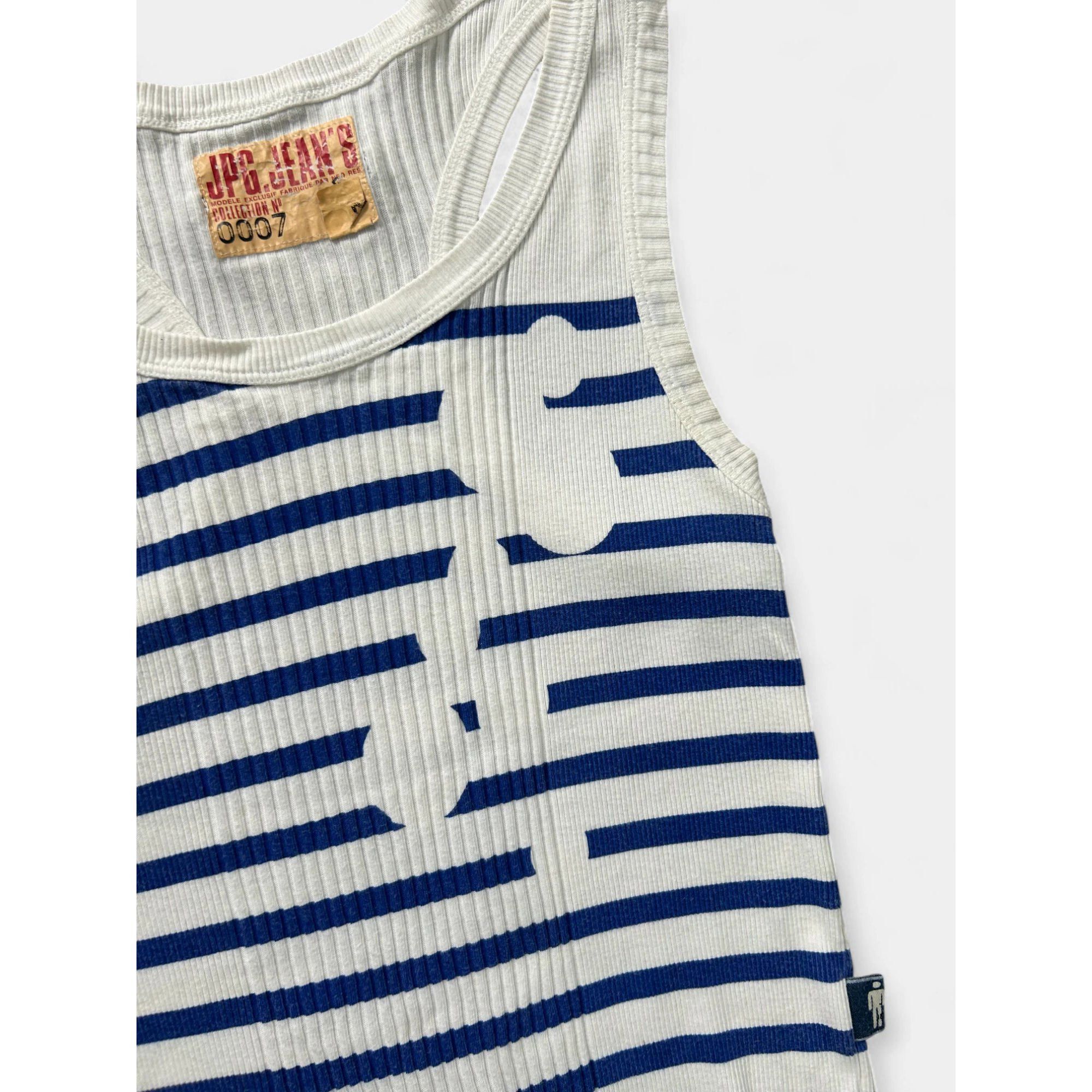 Jean Paul Gaultier Jean Paul Gaultier Mariniere Striped Tank Top Size US M / EU 48-50 / 2 - 5 Thumbnail