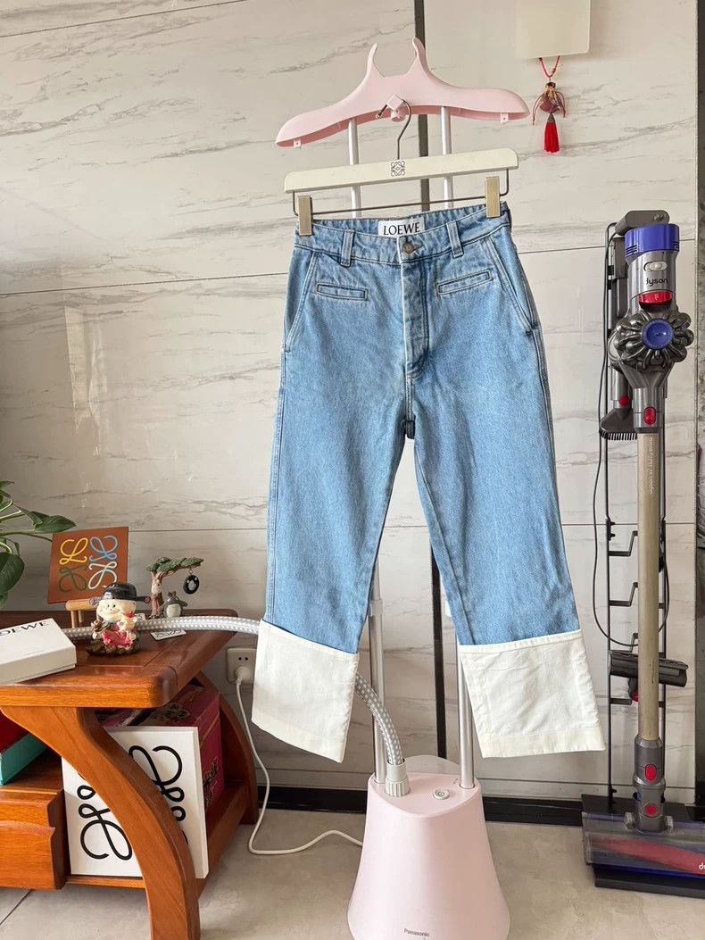 Loewe LOEWE New Fisherman Denim Pants - dmc Size US 34 / EU 50 - 1 Thumbnail