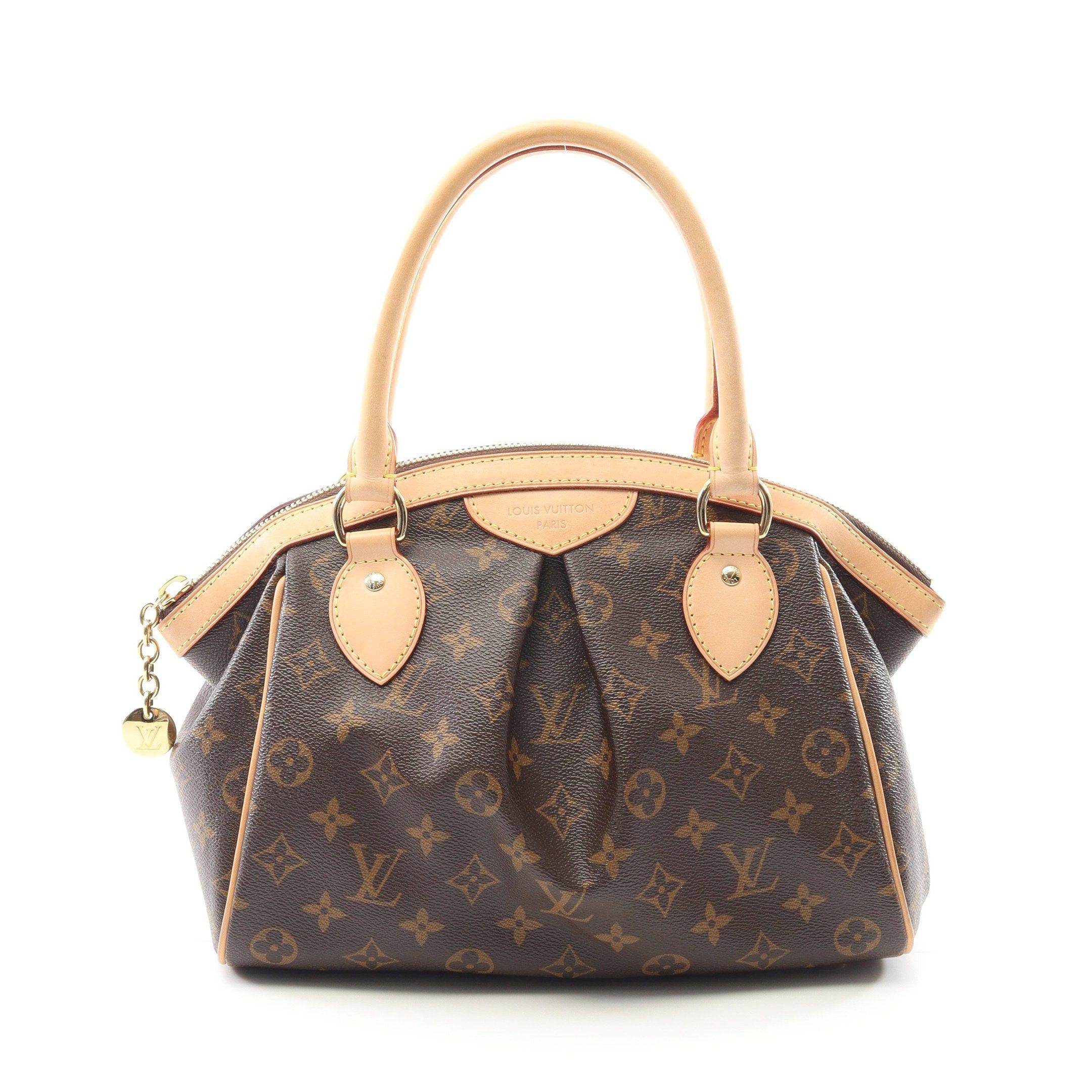 Louis Vuitton Louis Vuitton Tivoli Pm Monogram Handbag Leather Brown Size ONE SIZE - 1 Thumbnail