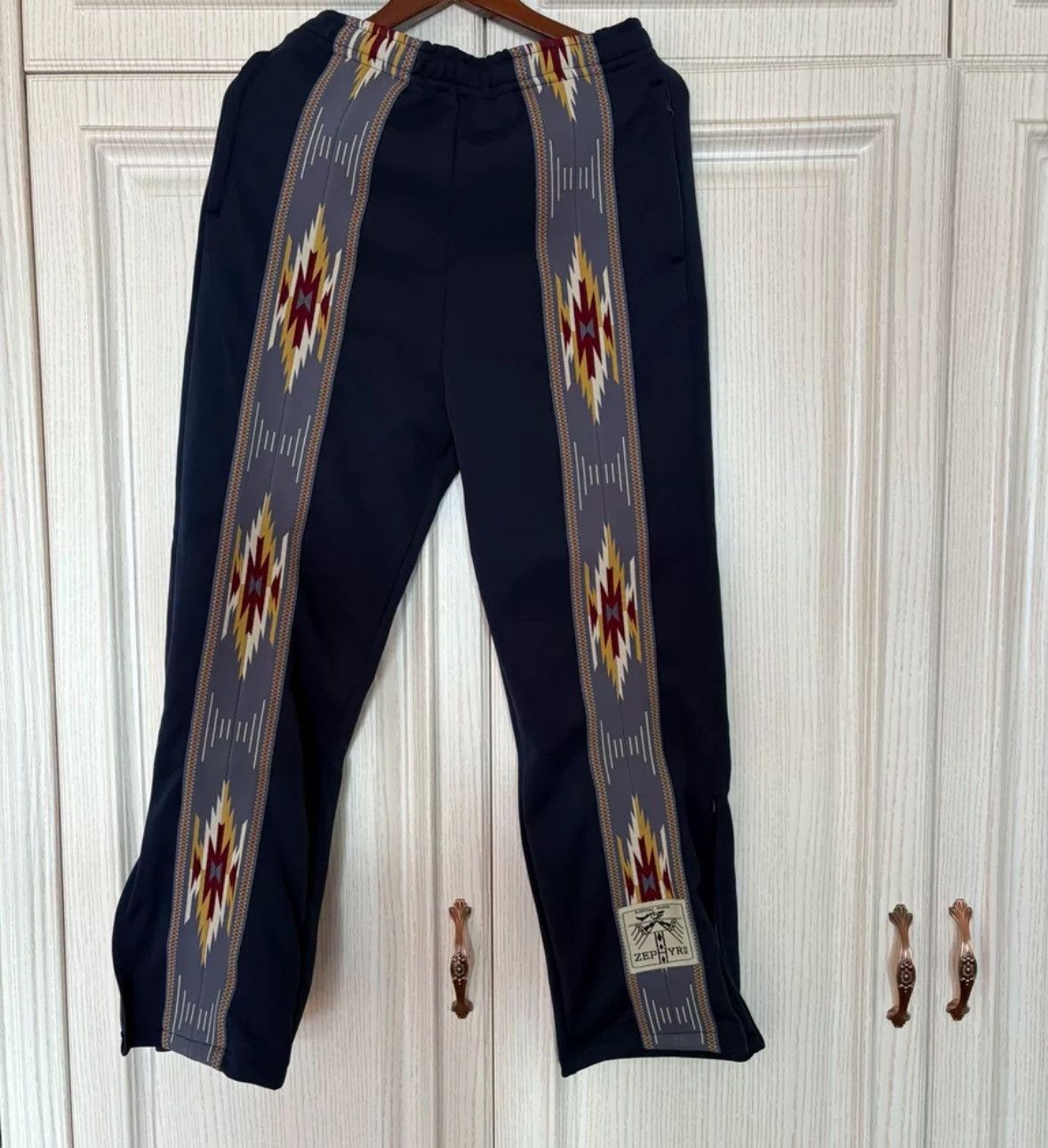 Kapital Kapital 23ss ethnic style straight leg casual pants Size US 32 / EU 48 - 4 Thumbnail