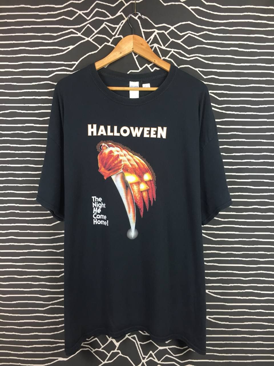Vintage Halloween The Night He Came Home Movie Tee Size US XXL / EU 58 / 5 - 2 Thumbnail