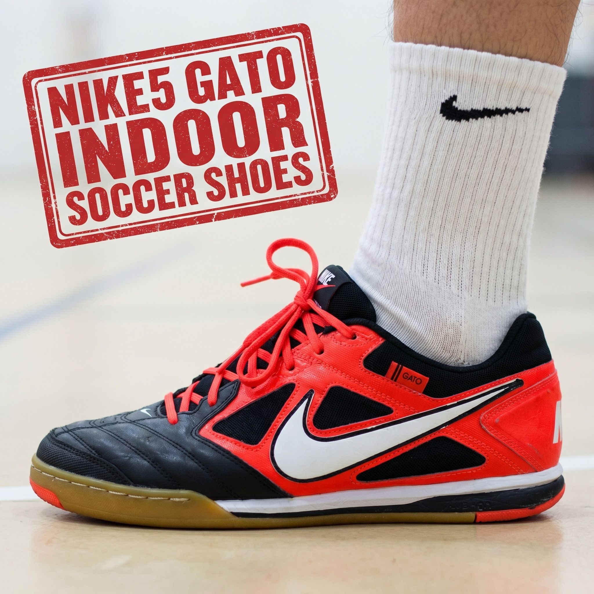 Nike Nike5 Gato Indoor Soccer Shoes - Futsal Trainers Size US 10 / EU 43 - 1 Thumbnail
