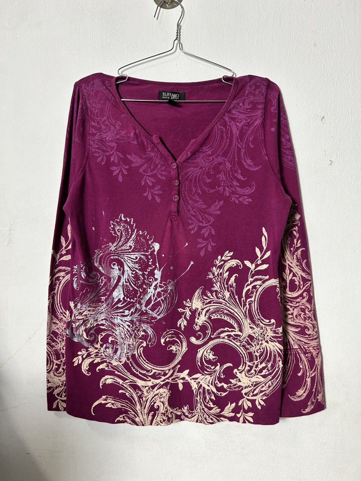 Buffalo David Bitton Buffalo david bitton longsleeve japan style Size L / US 10 / IT 46 - 1 Thumbnail